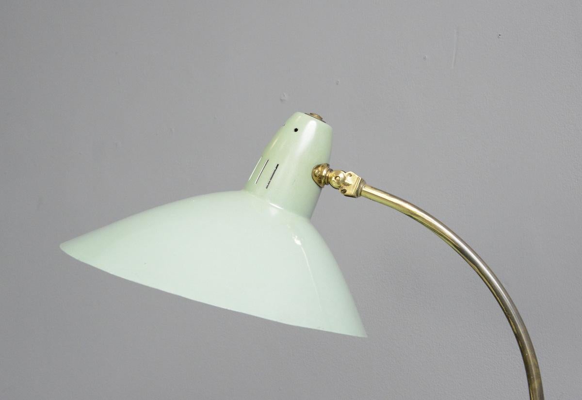 Mid-Century Modern Midcentury Table Lamp by Helo, circa 1950s