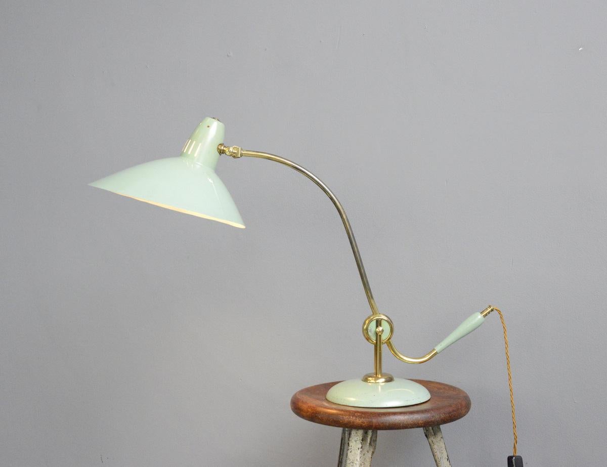 Midcentury Table Lamp by Helo, circa 1950s 1