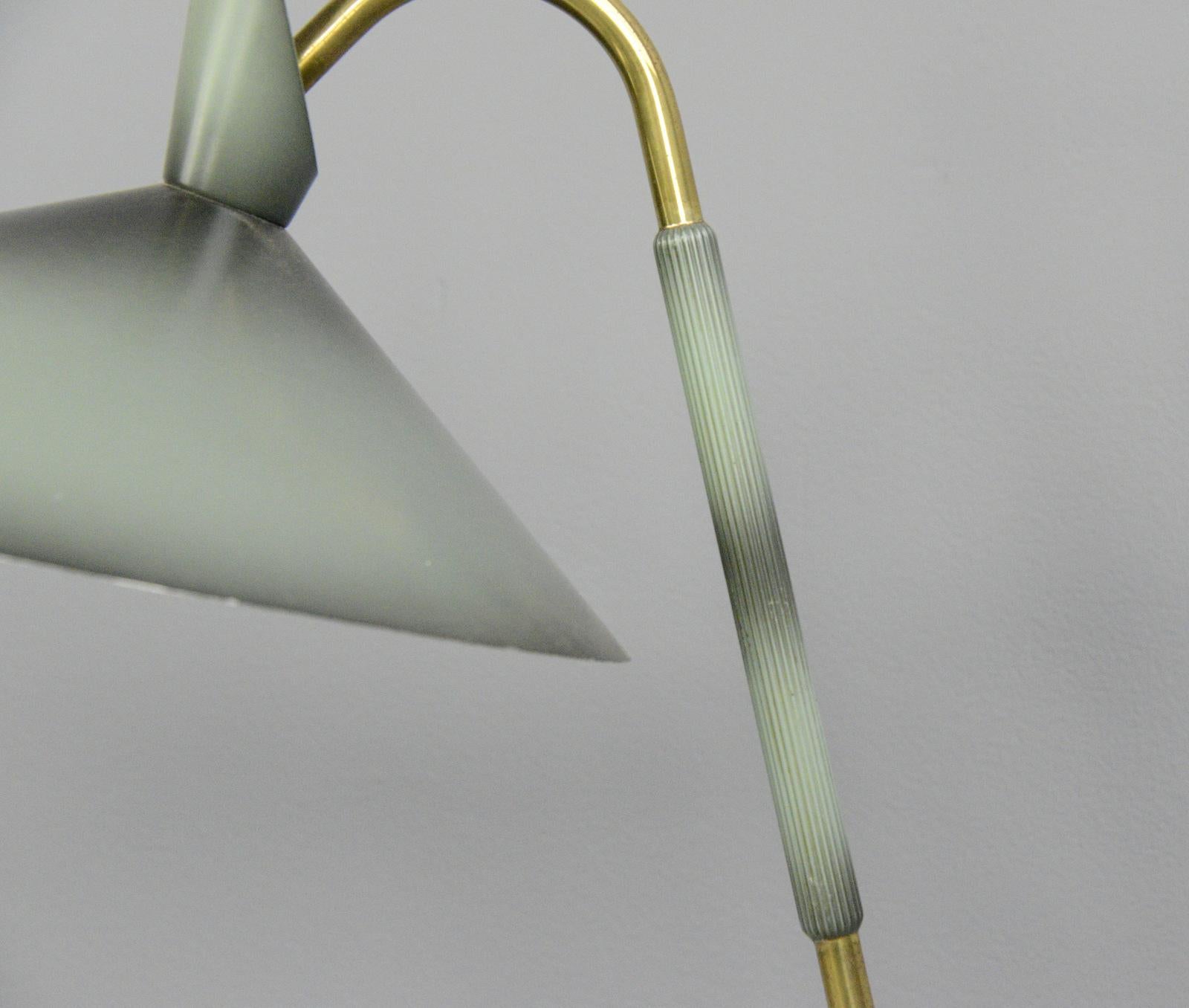 Mid-Century Modern Midcentury Table Lamp by Helo, circa 1960s