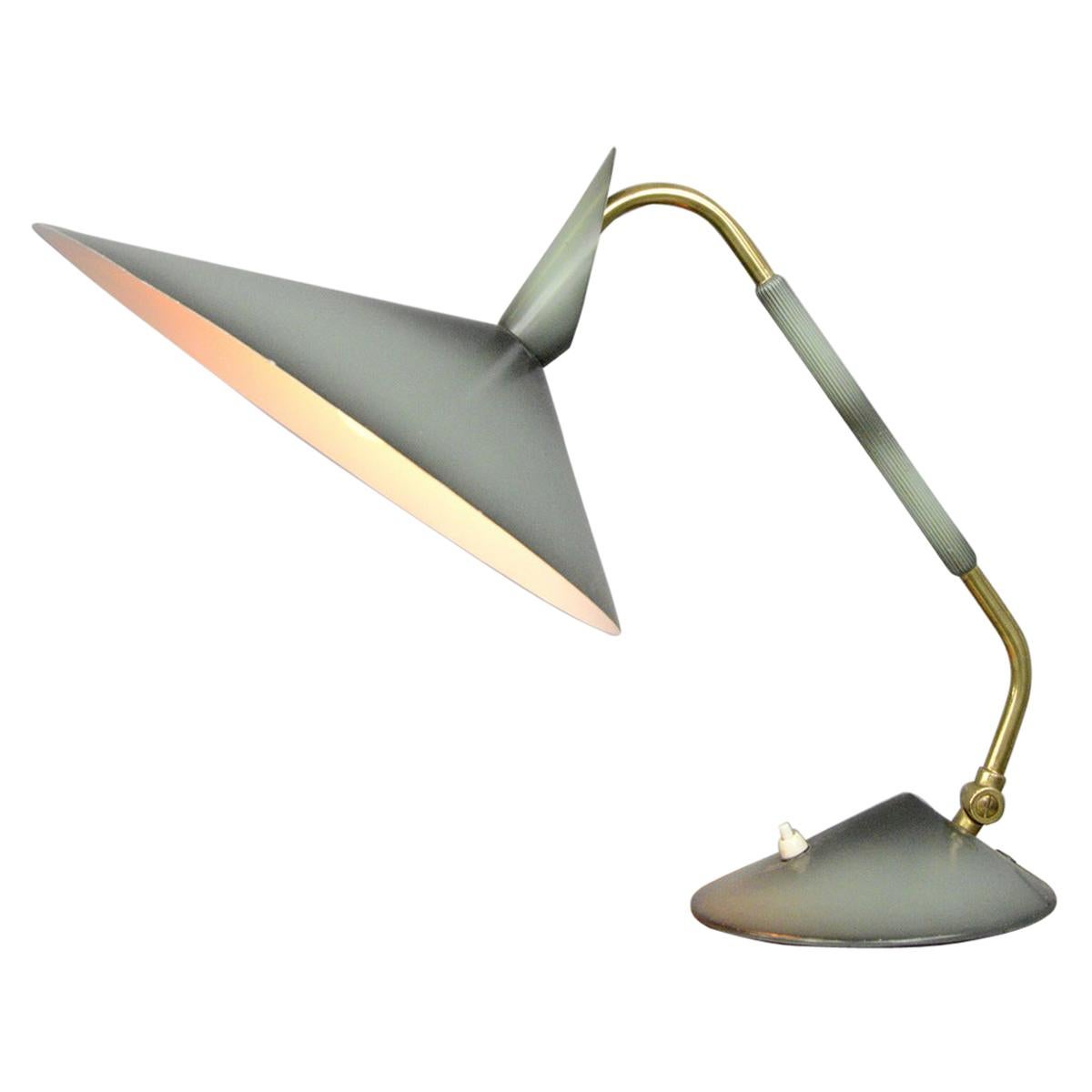 Midcentury Table Lamp by Helo, circa 1960s