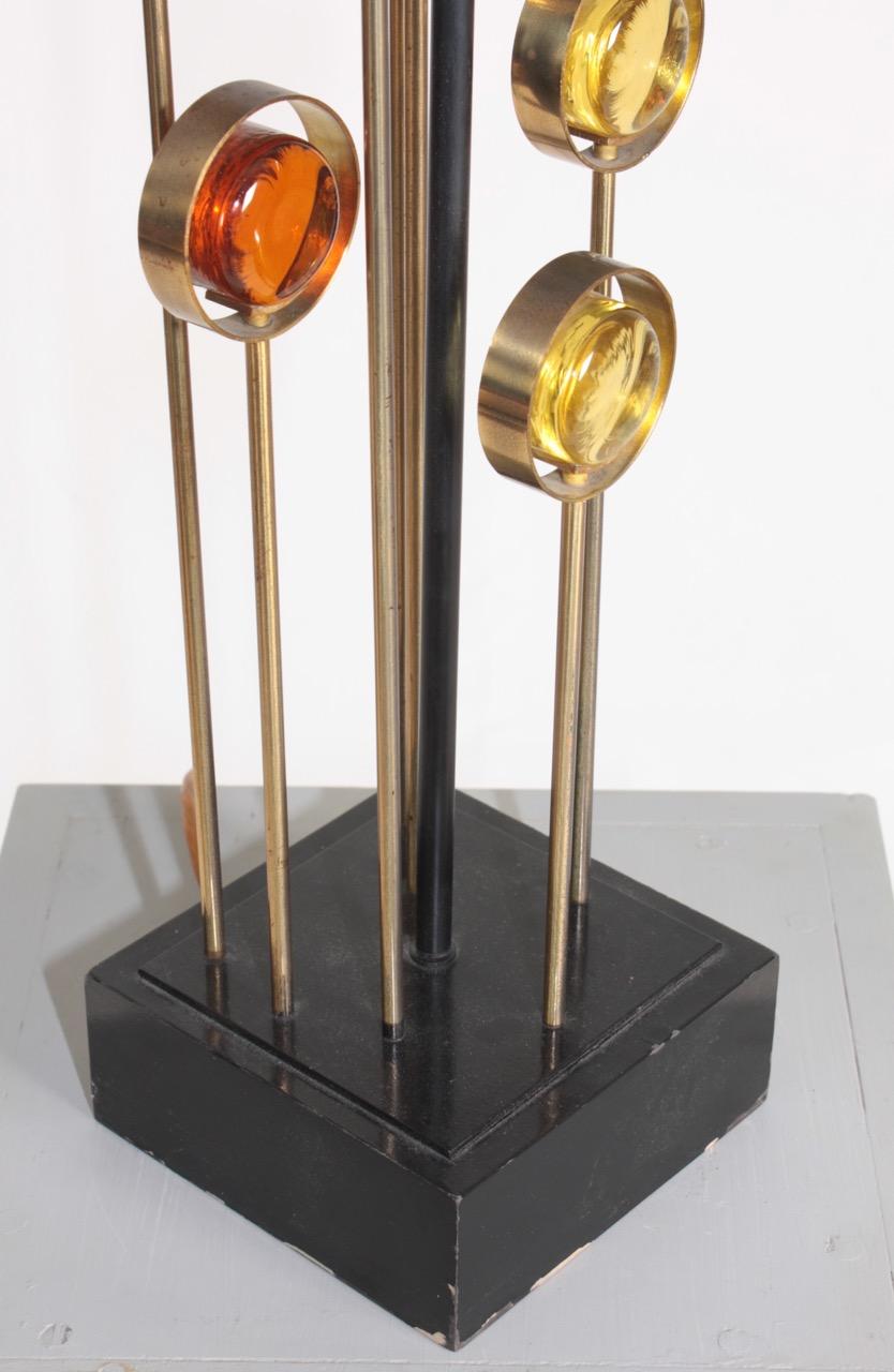 Midcentury Table Lamp by Holm Sorensen, Danish Design, 1960s 1