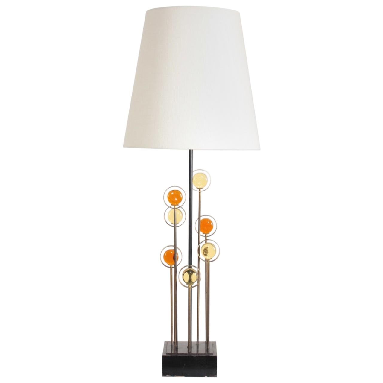 Midcentury Table Lamp by Holm Sorensen, Danish Design, 1960s