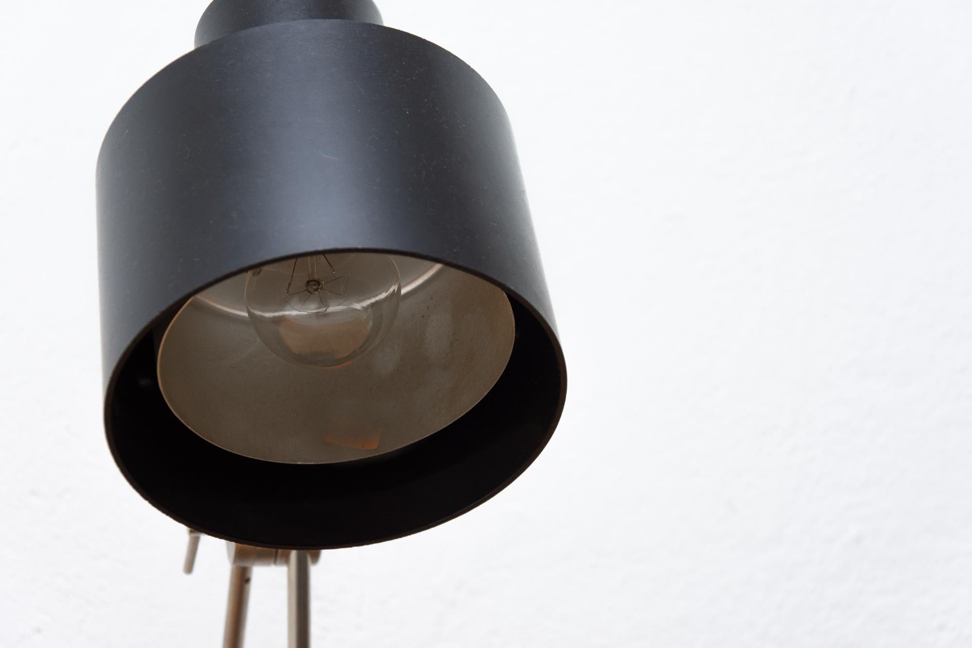 Czech Midcentury Table Lamp by Jan Šucháň for Elektrosvit, 1960s For Sale