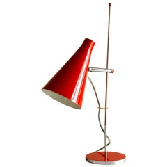 Midcentury Table Lamp by Josef Hurka for Lidokov Czechoslovakia, 1960s