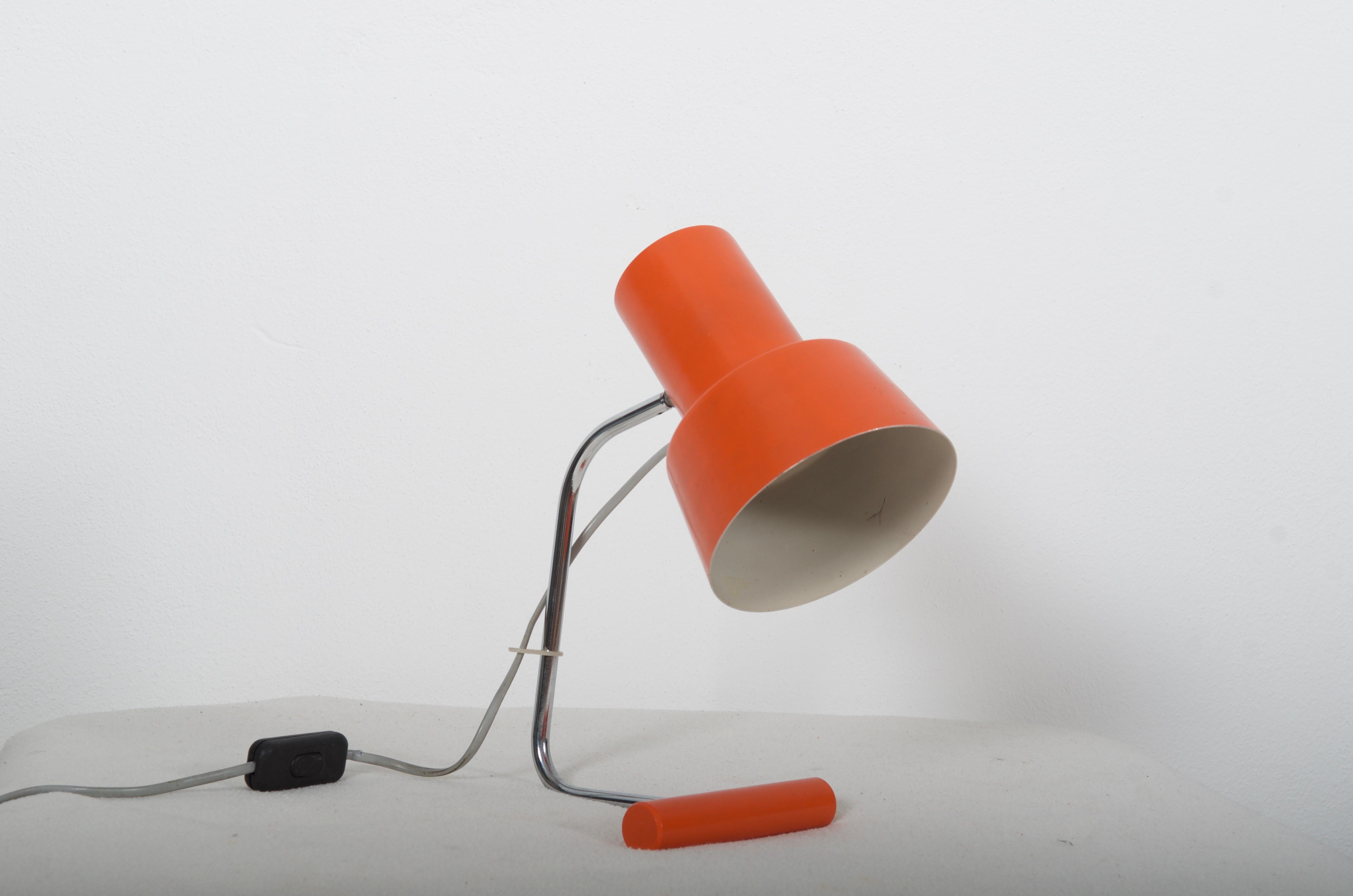 Czech Midcentury Table Lamp by Napako For Sale