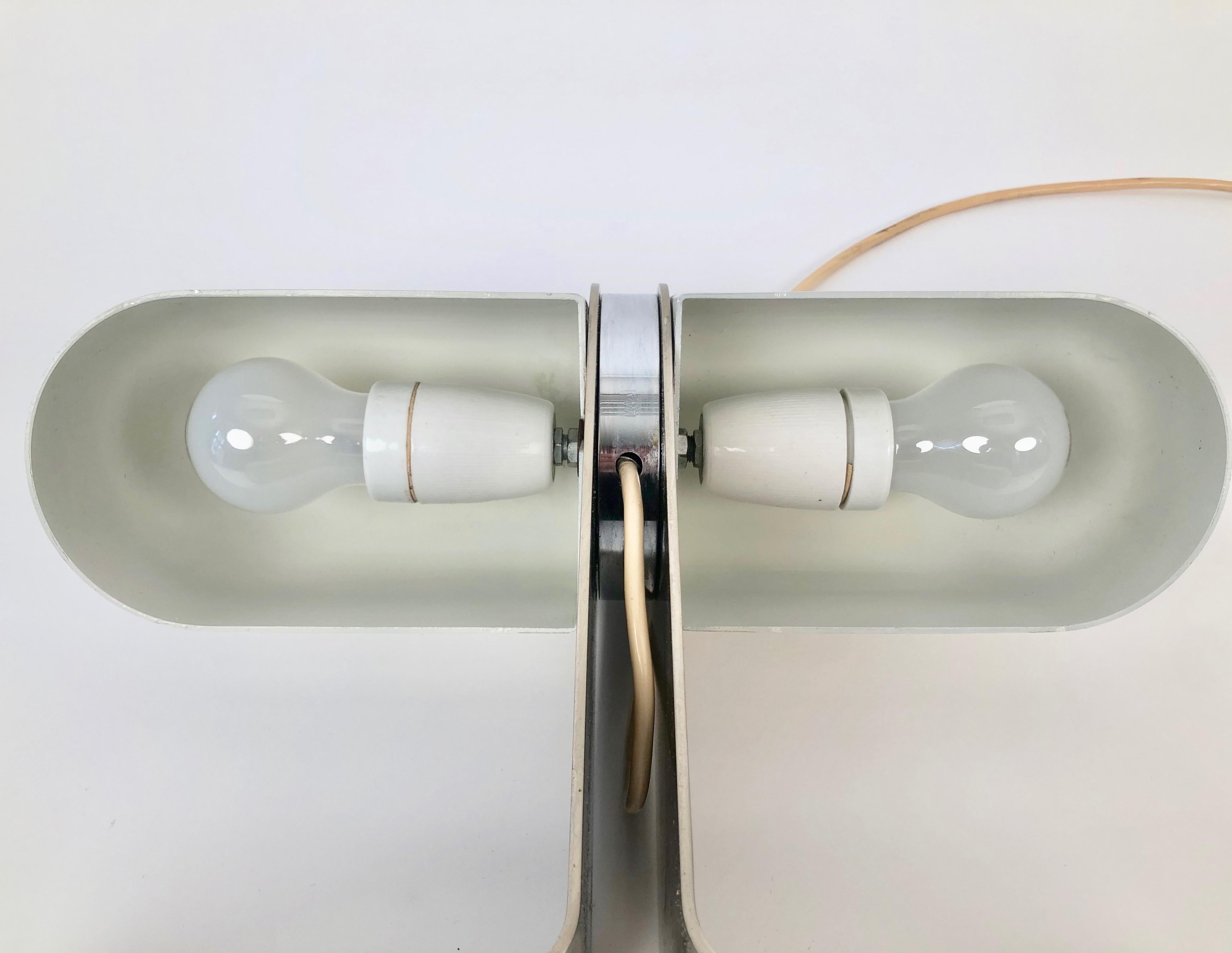Mid-Century-Tischlampe, entworfen von Andre Ricard, für Metalarte, Spanien, 1970er Jahre im Angebot 2