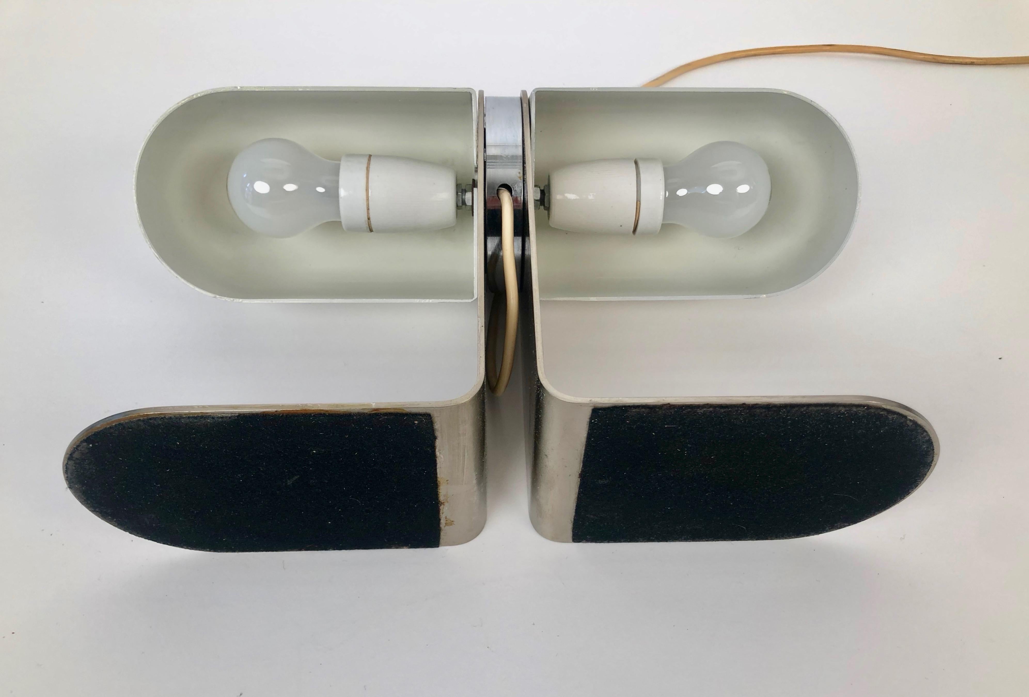Mid-Century-Tischlampe, entworfen von Andre Ricard, für Metalarte, Spanien, 1970er Jahre im Angebot 3