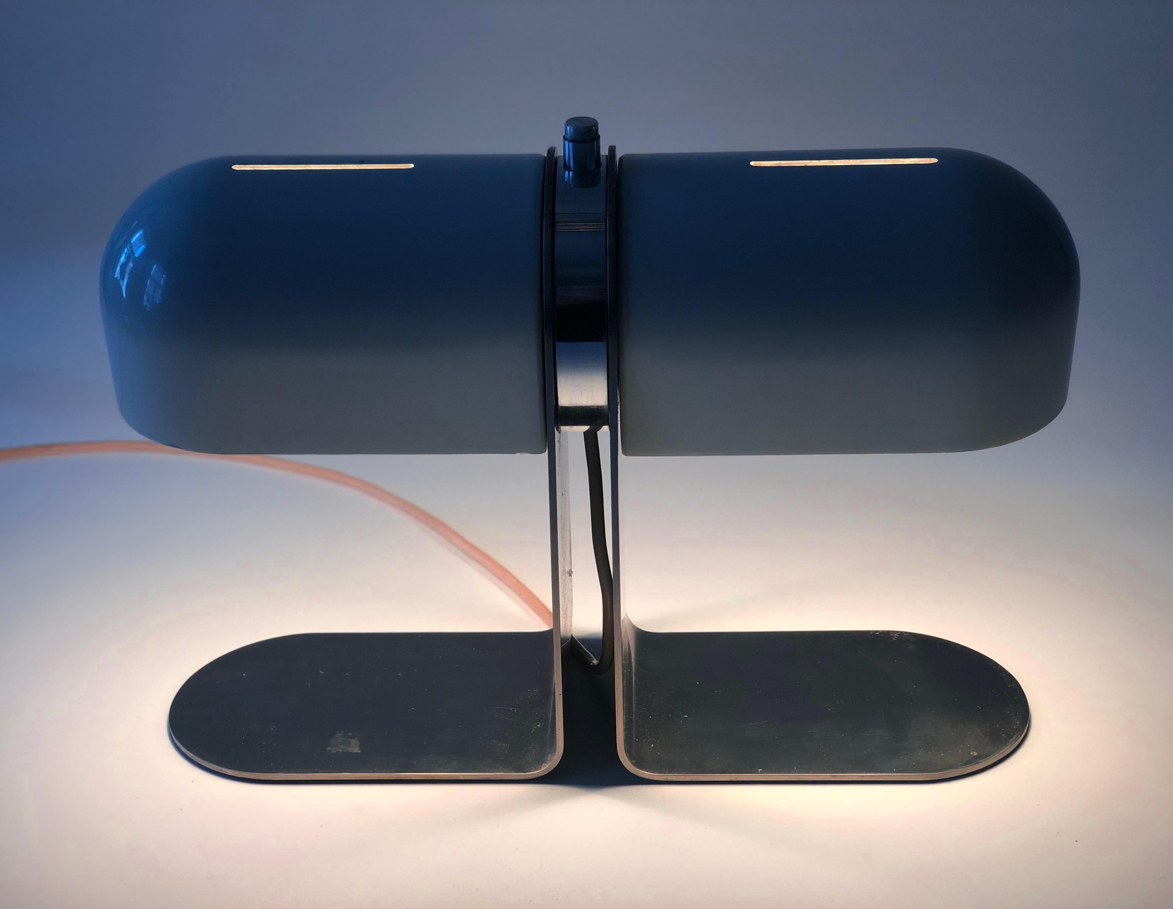 Mid-Century-Tischlampe, entworfen von Andre Ricard, für Metalarte, Spanien, 1970er Jahre im Angebot 5