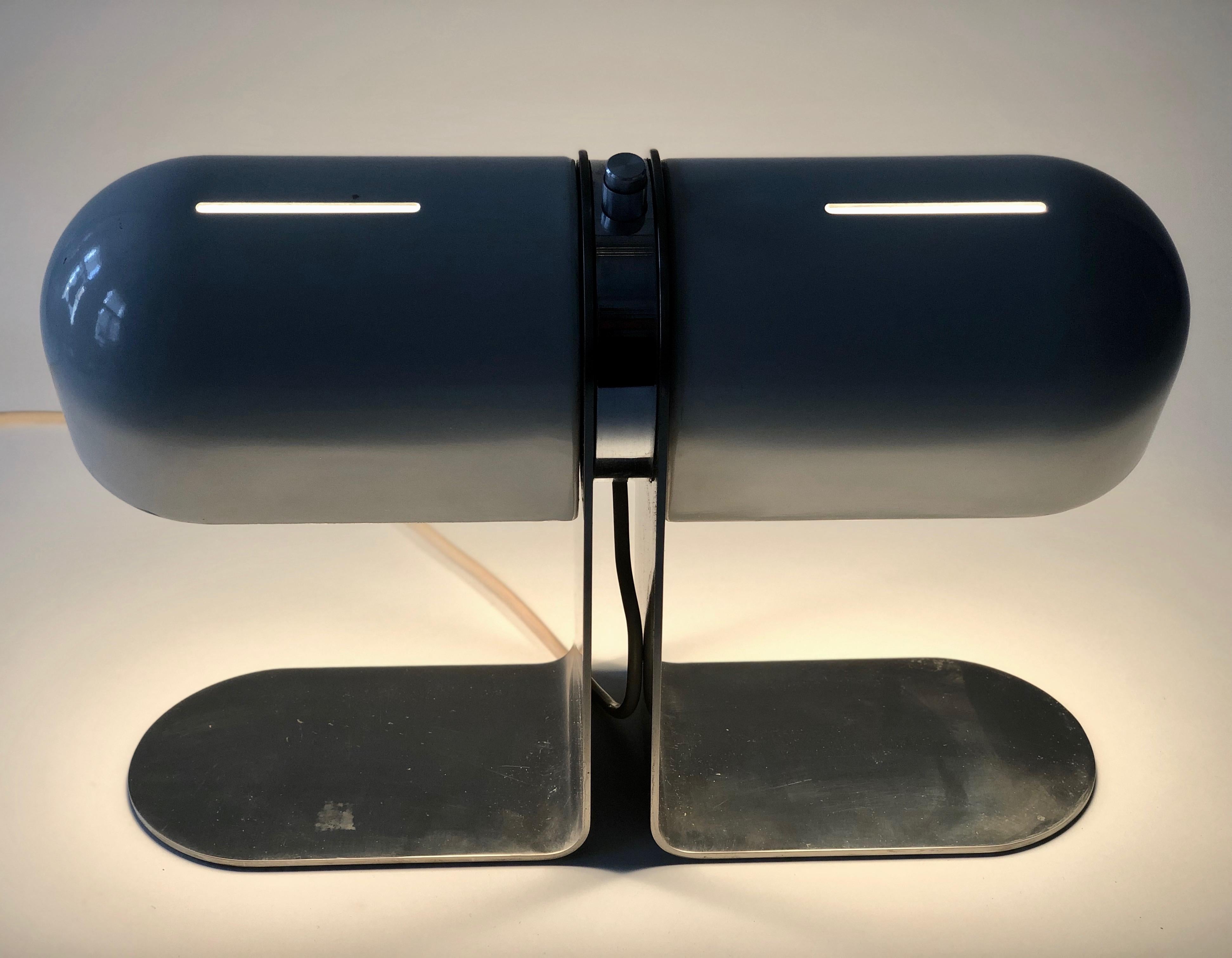 Mid-Century-Tischlampe, entworfen von Andre Ricard, für Metalarte, Spanien, 1970er Jahre im Angebot 7