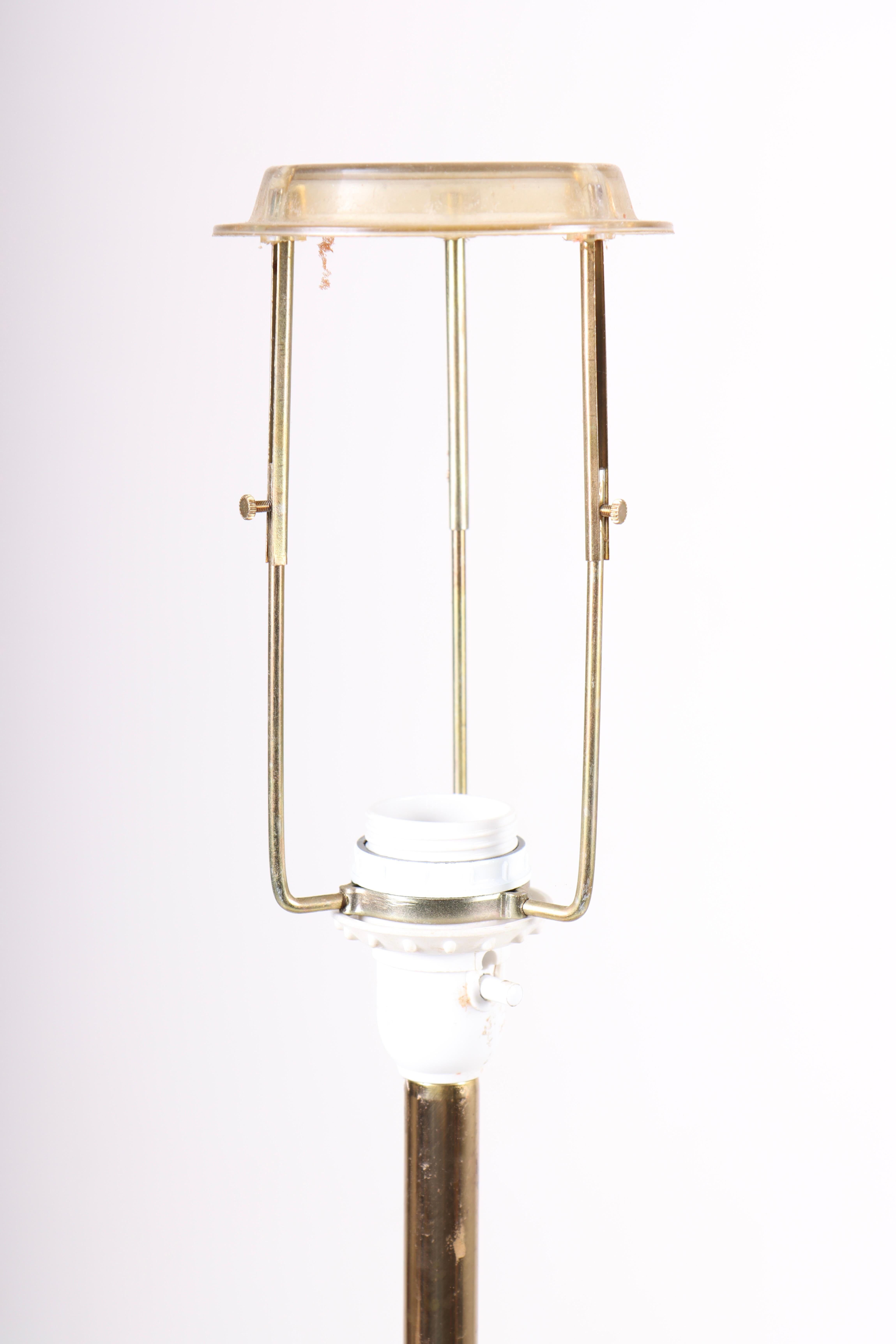 Midcentury Table Lamp Designed by Carl Fagerlund for Orrefors Glass, 1950s For Sale 2