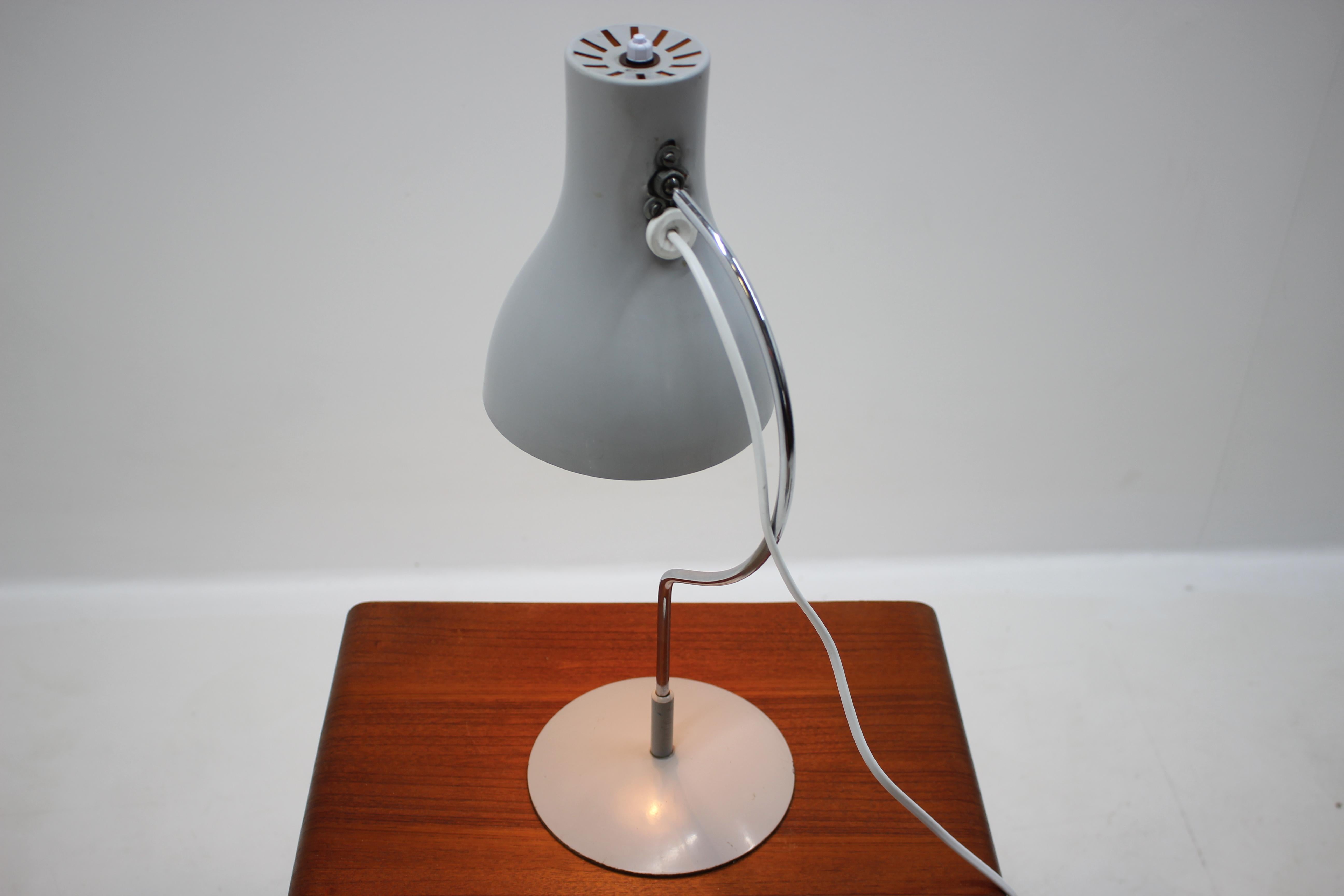 Mid-Century Modern Midcentury Table Lamp Designed by J. Hurka, 1970s For Sale