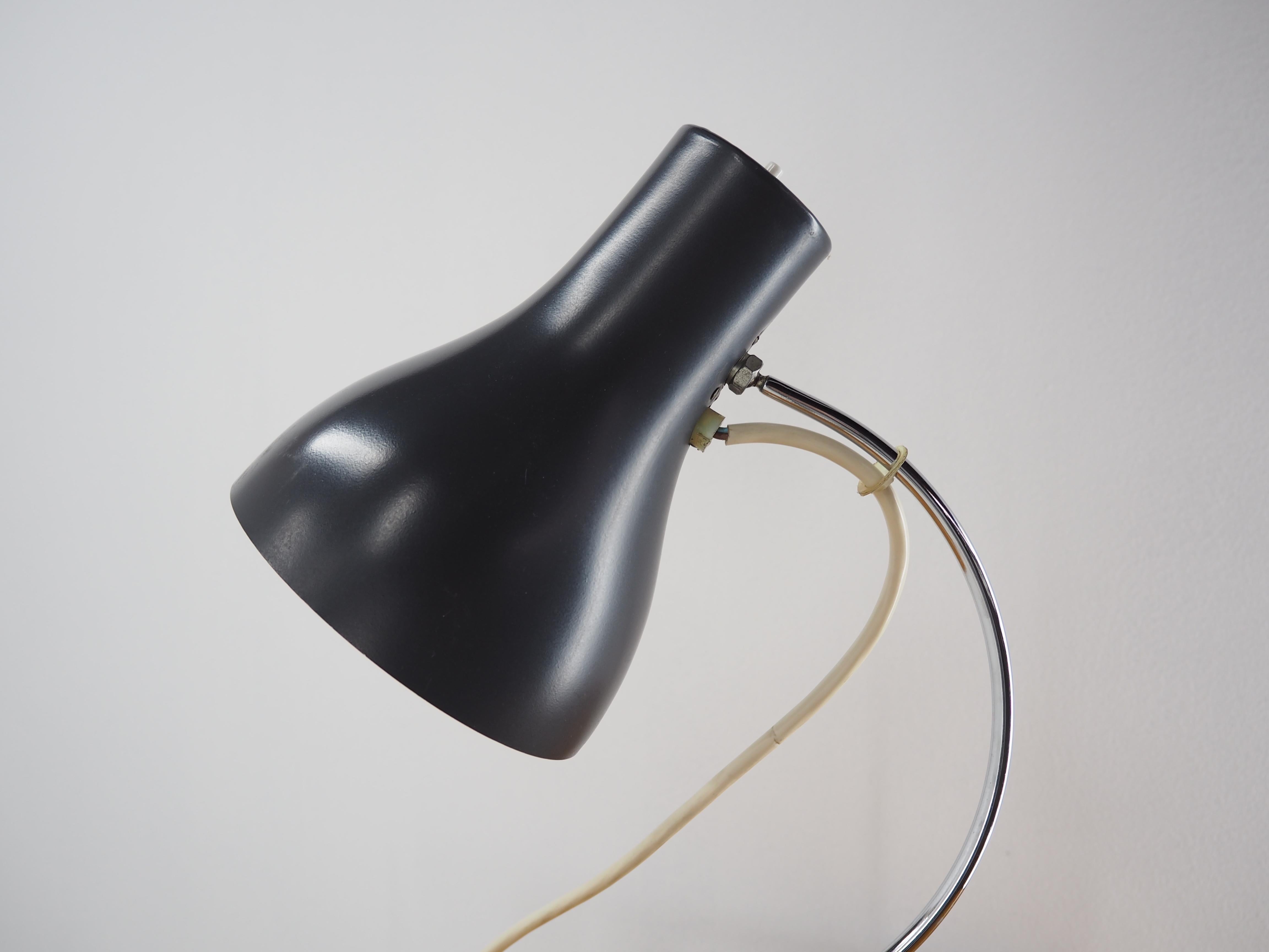 Late 20th Century Midcentury Table Lamp Designed by J. Hurka for Napako 1970s Type 0521