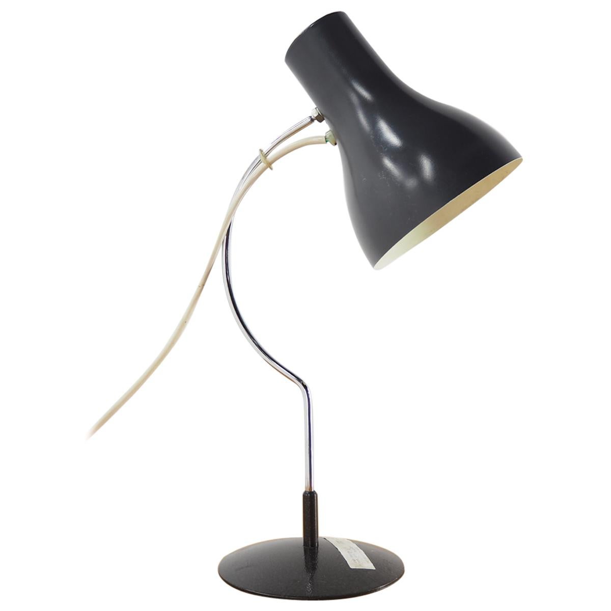 Midcentury Table Lamp Designed by J. Hurka for Napako 1970s Type 0521