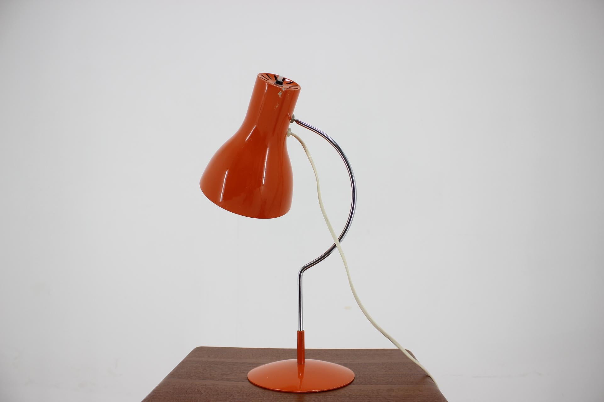 Mid-Century Modern Midcentury Table Lamp Designed by J. Hurka, 1970s For Sale