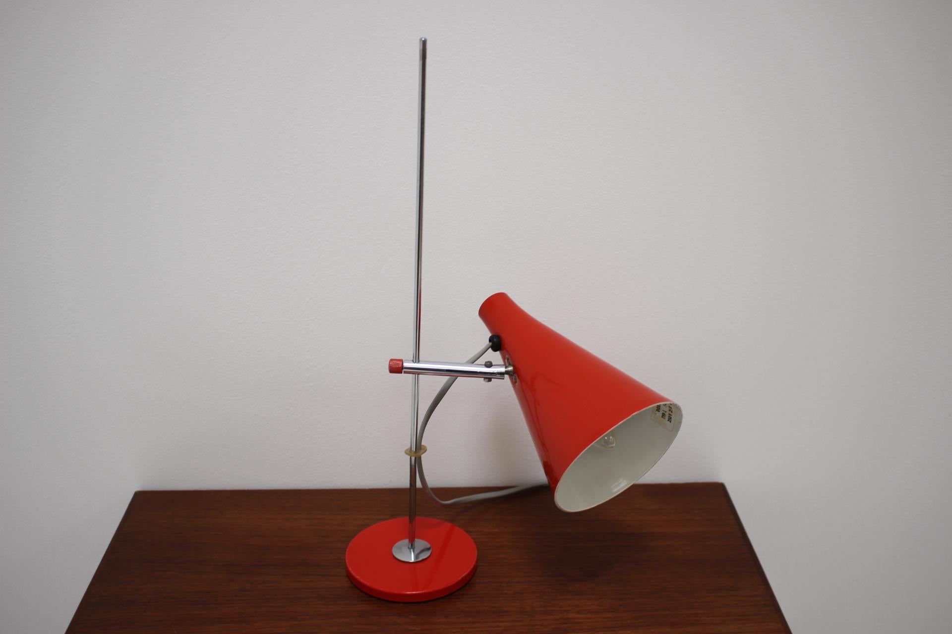 Midcentury Table Lamp Designed by Josef Hurka, 1960s For Sale 3
