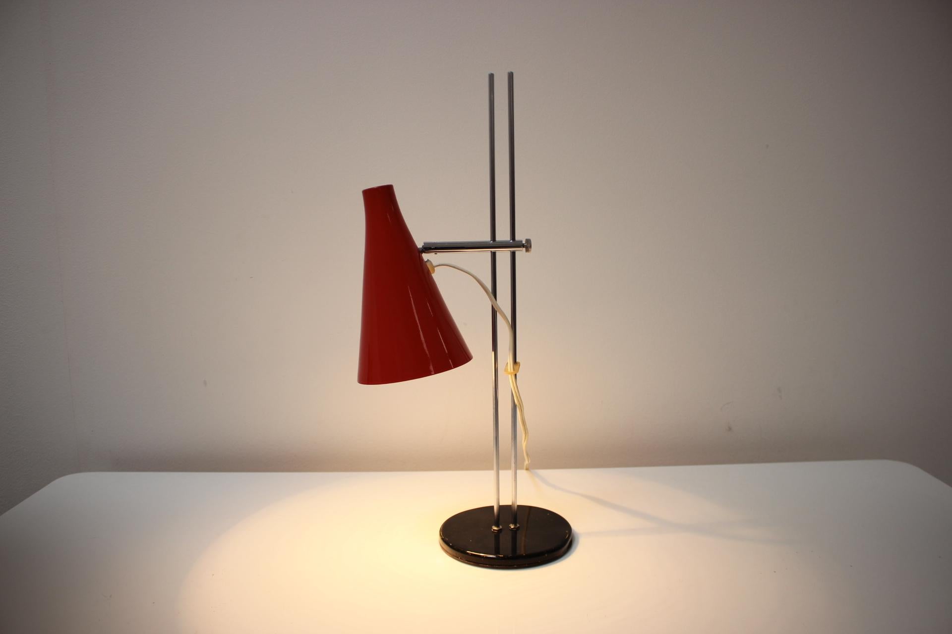 Midcentury Table Lamp Designed by Josef Hurka, 1960s For Sale 5
