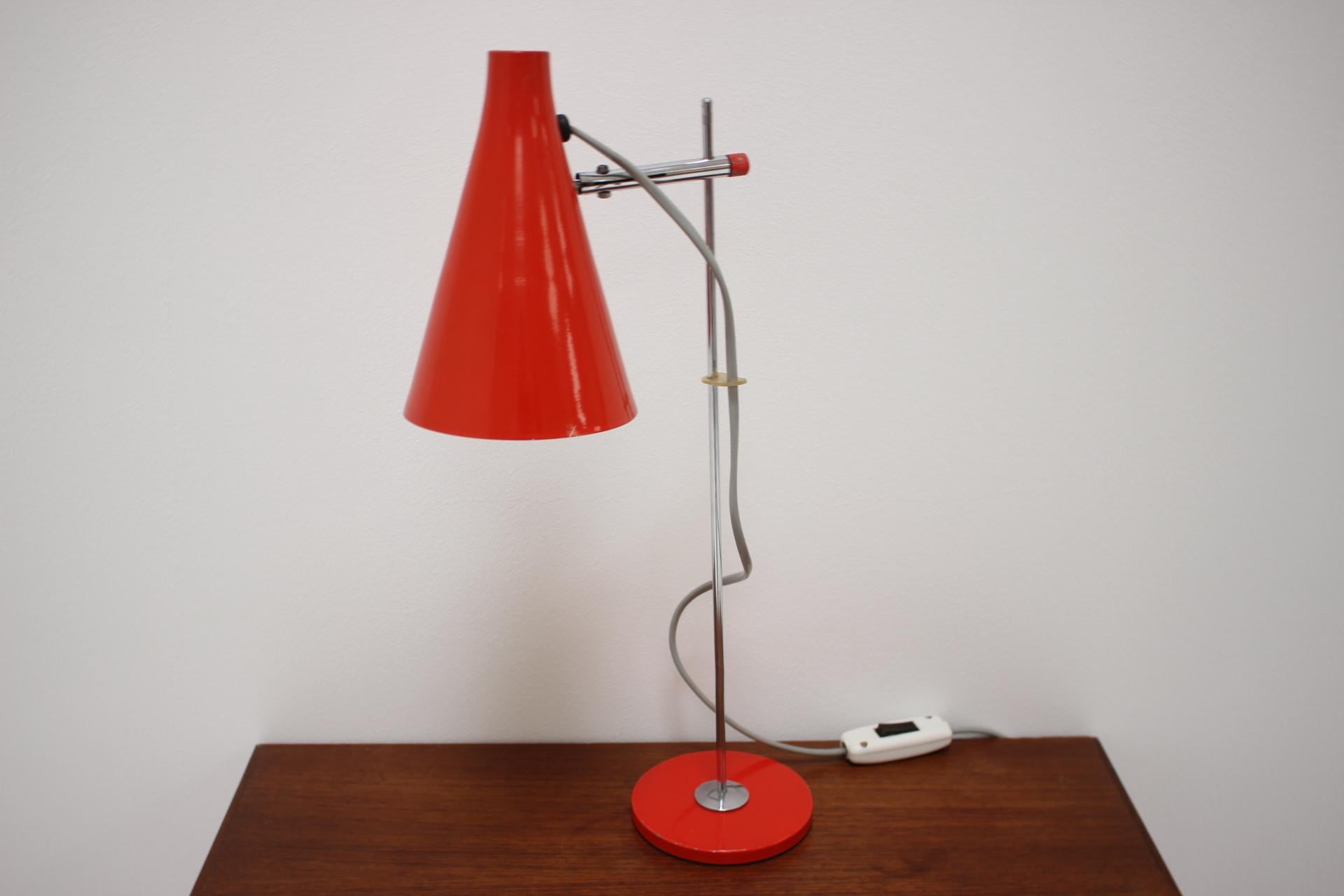 Mid-Century Modern Midcentury Table Lamp Designed by Josef Hurka, 1960s For Sale