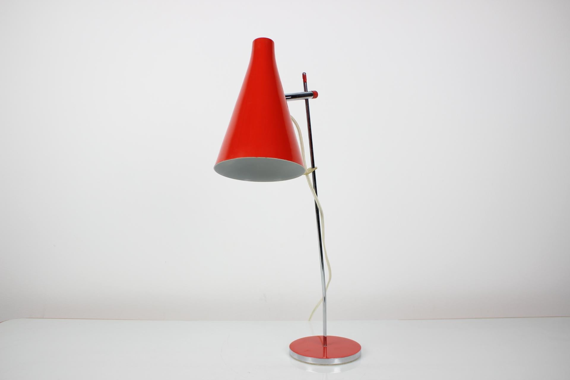 Mid-Century Modern Mid-Century Table Lamp Designed by Josef Hurka, 1960s For Sale