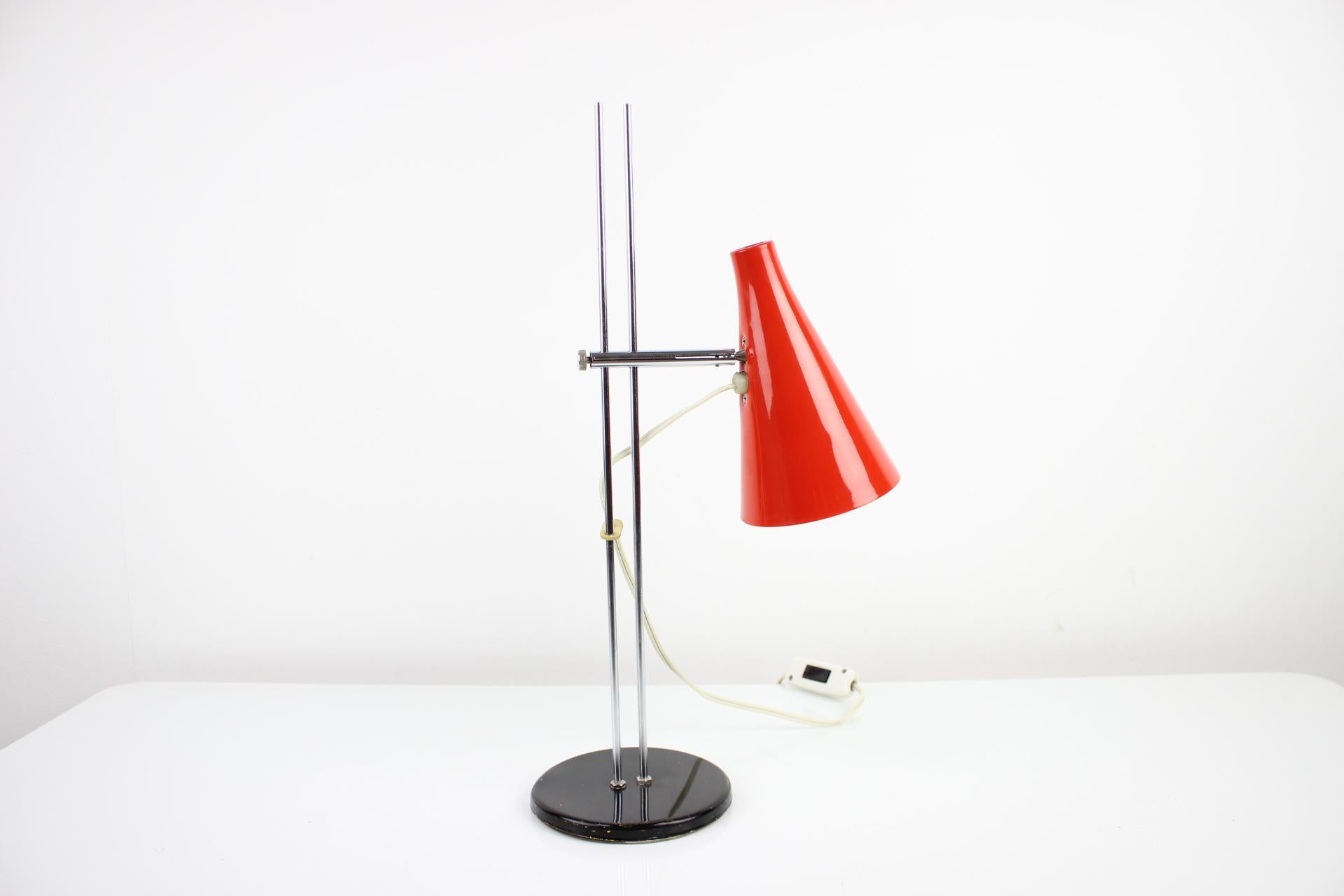 Midcentury Table Lamp Designed by Josef Hurka, 1960s In Good Condition For Sale In Praha, CZ
