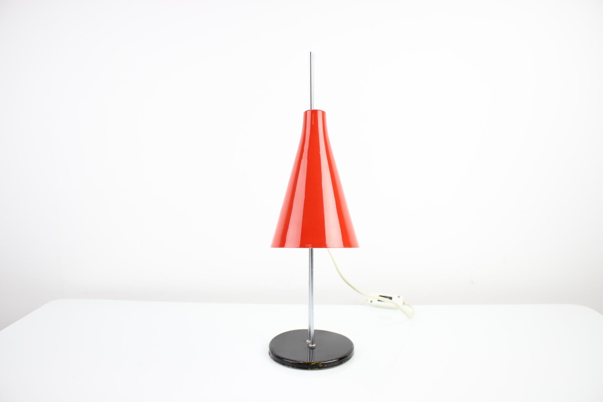 Mid-20th Century Midcentury Table Lamp Designed by Josef Hurka, 1960s For Sale