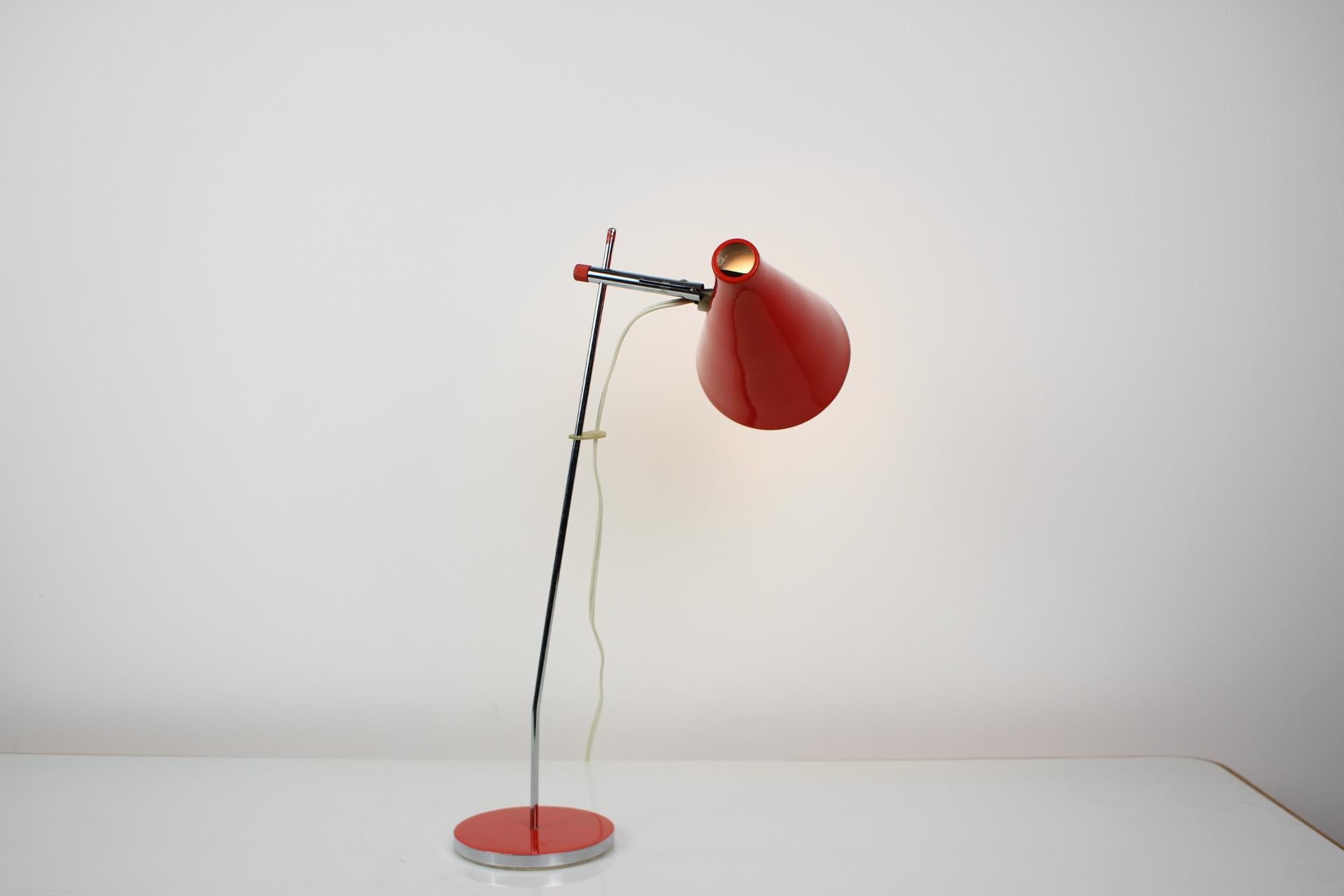 Mid-Century Table Lamp Designed by Josef Hurka, 1960s For Sale 1