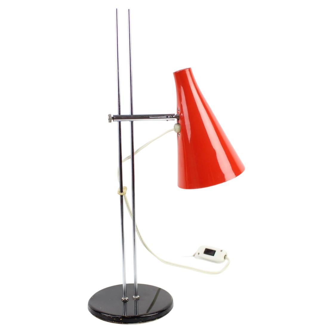 Midcentury Table Lamp Designed by Josef Hurka, 1960s For Sale