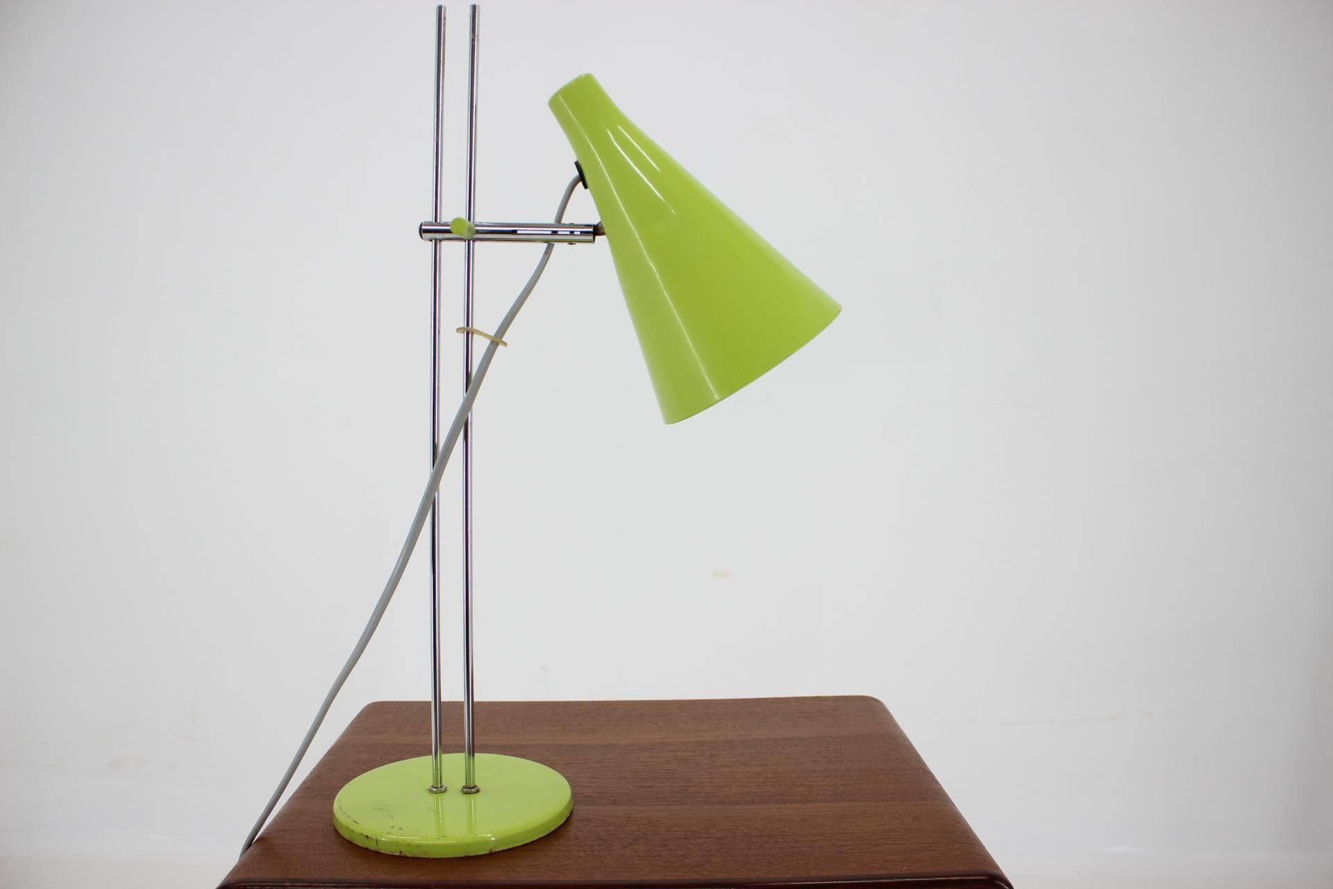 Czech Midcentury Table Lamp Designed by Josef Hurka, 1970s For Sale