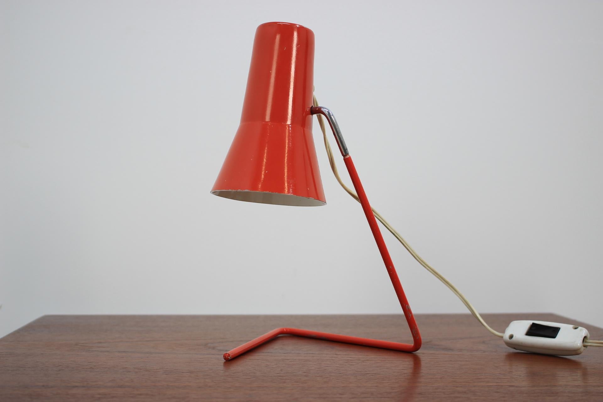 Midcentury Table Lamp Drupol, Josef Hurka, Talampa, 1960s In Good Condition For Sale In Praha, CZ
