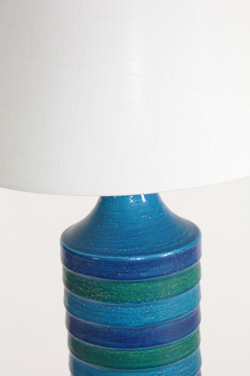 Midcentury Table Lamp in Ceramic by Aldo Londi, 1960s 2