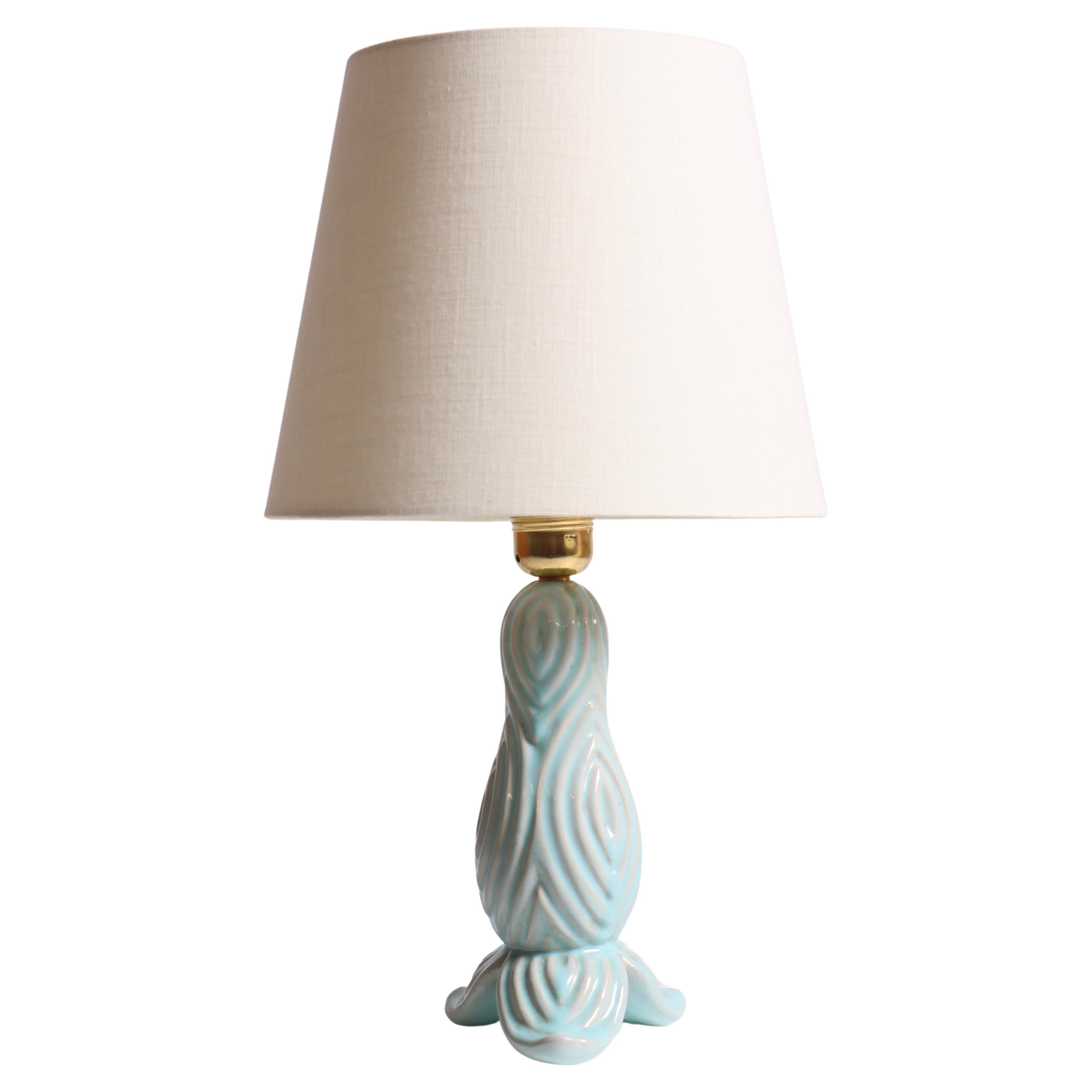 Lampe de table du milieu du siècle en céramique par Michael Andersen, Danemark, années 1960