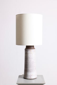 Midcentury Table Lamp in Ceramic, Made in Denmark, 1960s