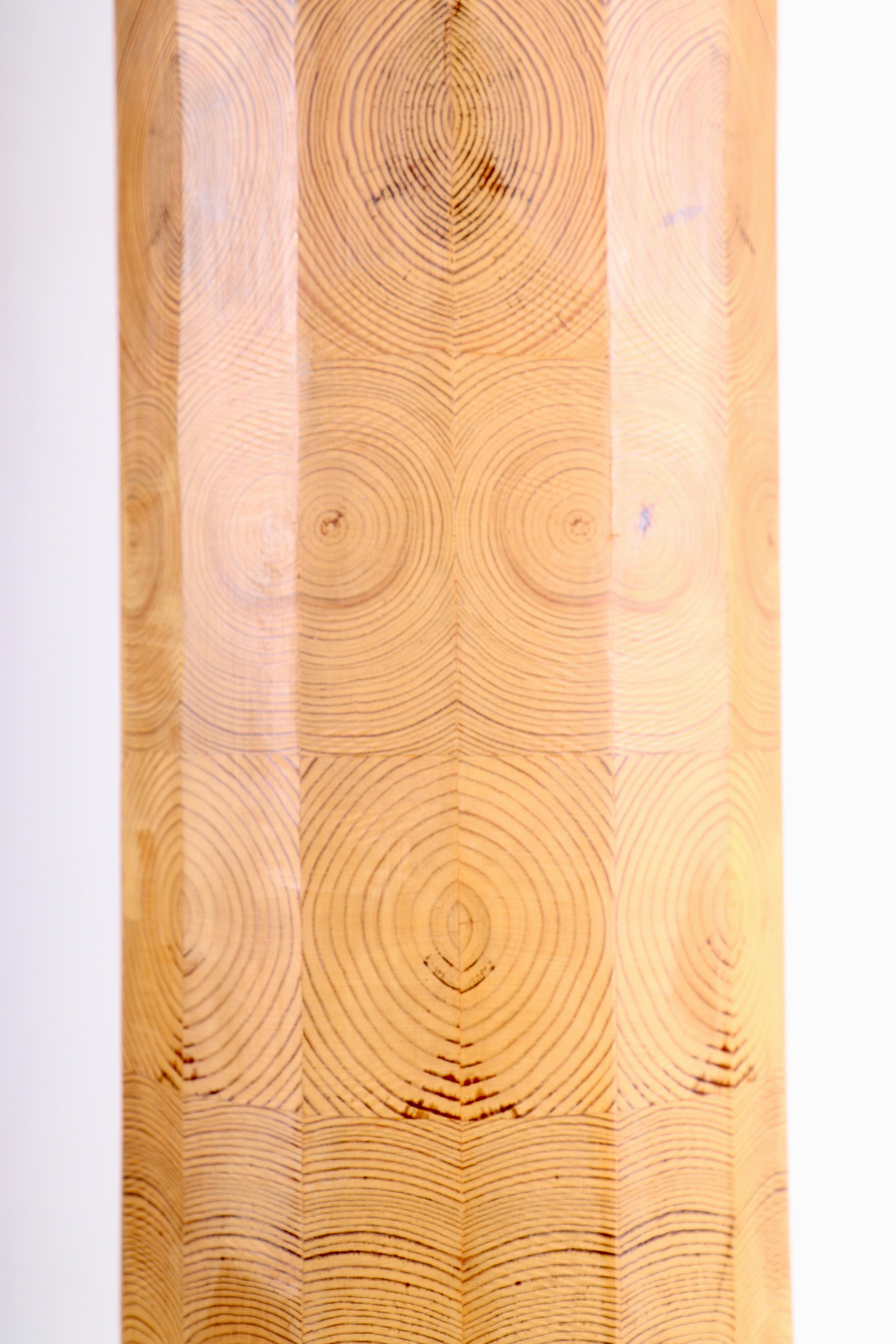Lámpara de mesa de mediados de siglo en pino macizo, Made in Denmark, años 60 Danés en venta