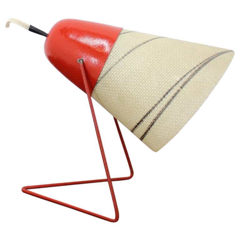 Midcentury Table Lamp in Style of Helena Frantová, 1960s For Sale