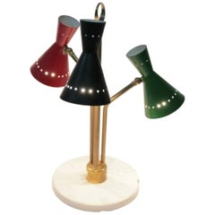 Midcentury Table Lamp in the Style of Angelo Lelli