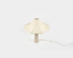 Lampe de bureau du milieu du siècle dernier en travertin de Fratelli Mannelli, Italie, 1970