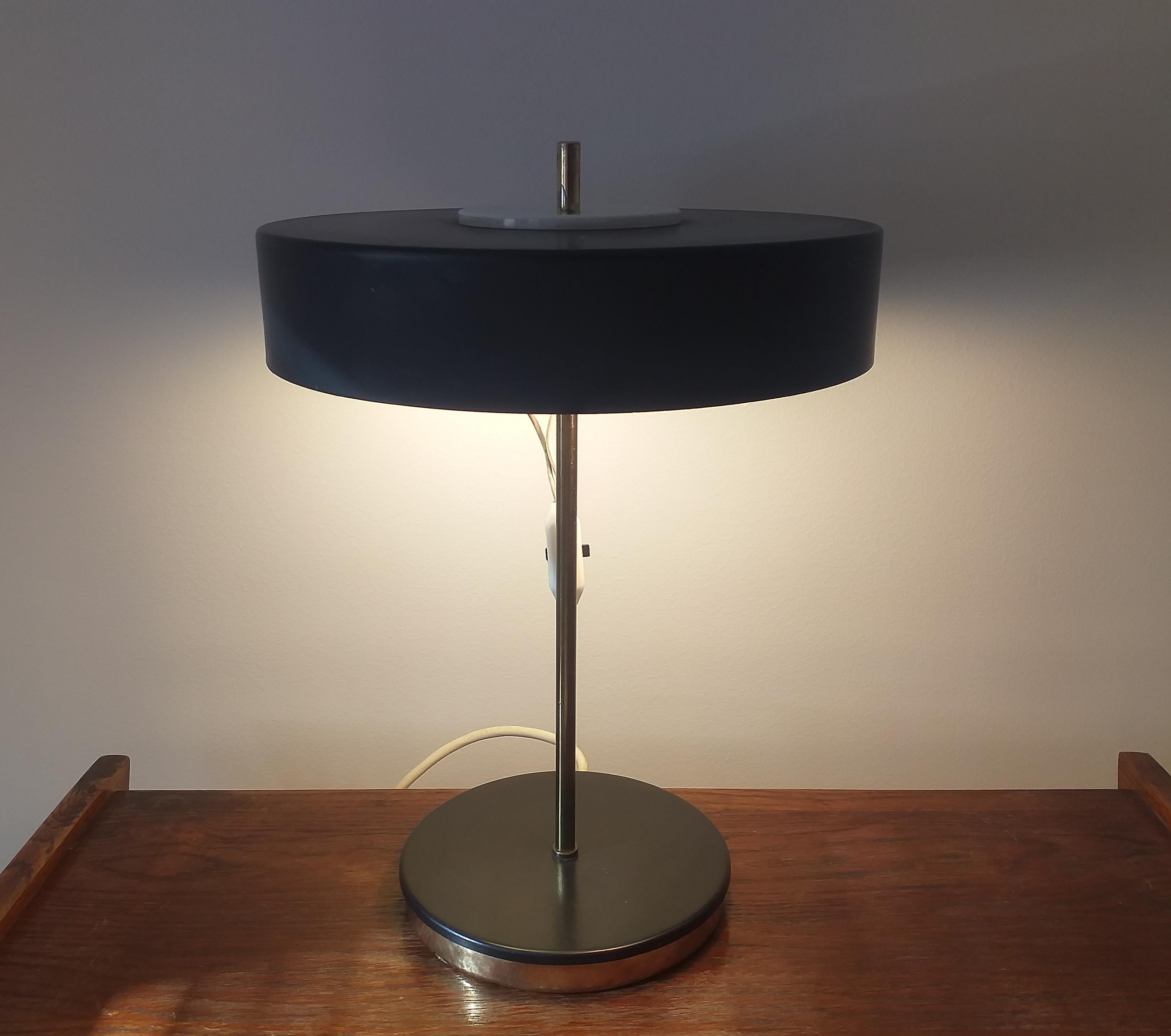 Midcentury Table Lamp Kamenicky Senov, 1970s For Sale 2