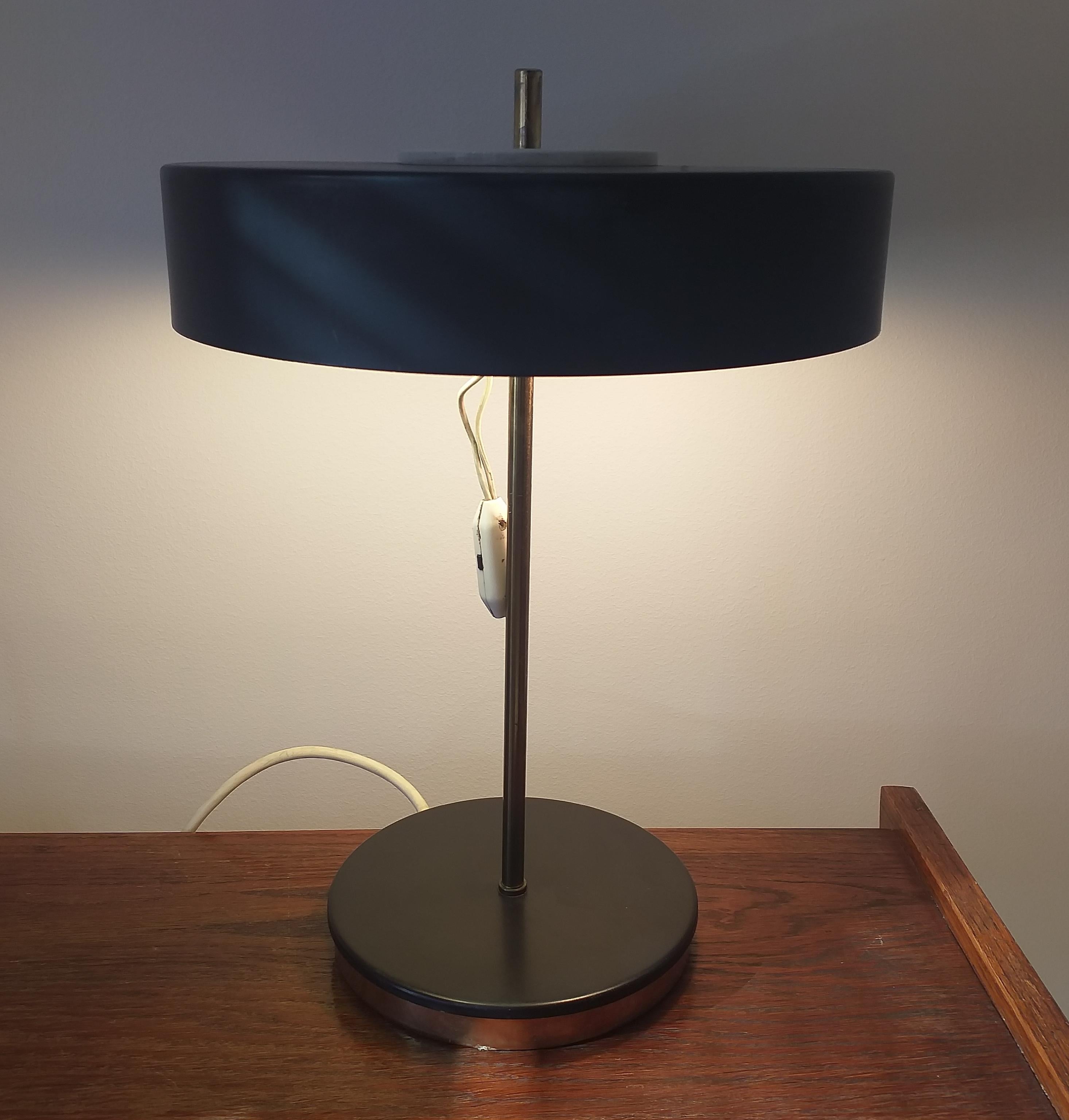 Midcentury Table Lamp Kamenicky Senov, 1970s For Sale 3