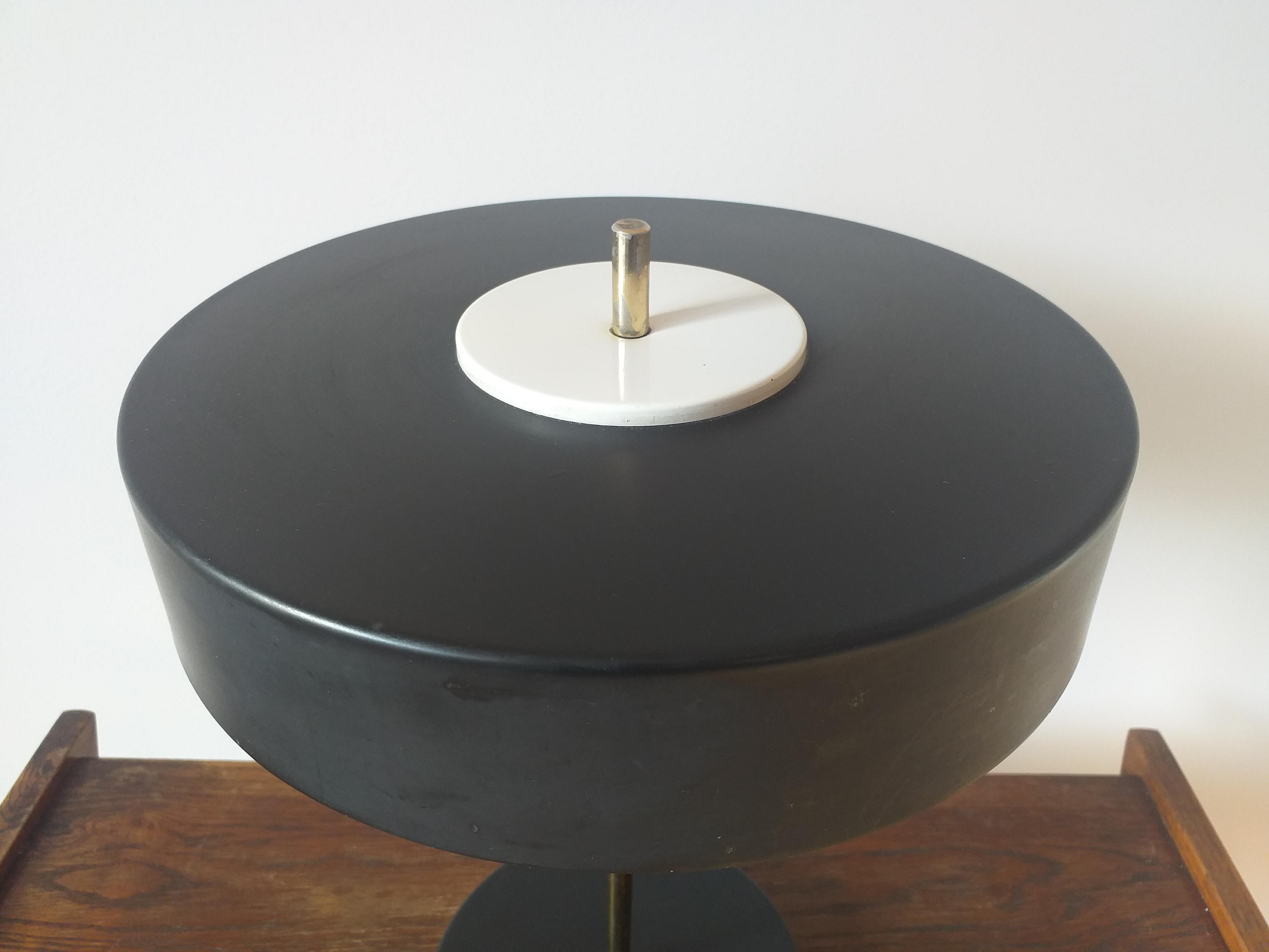 Lacquered Midcentury Table Lamp Kamenicky Senov, 1970s For Sale