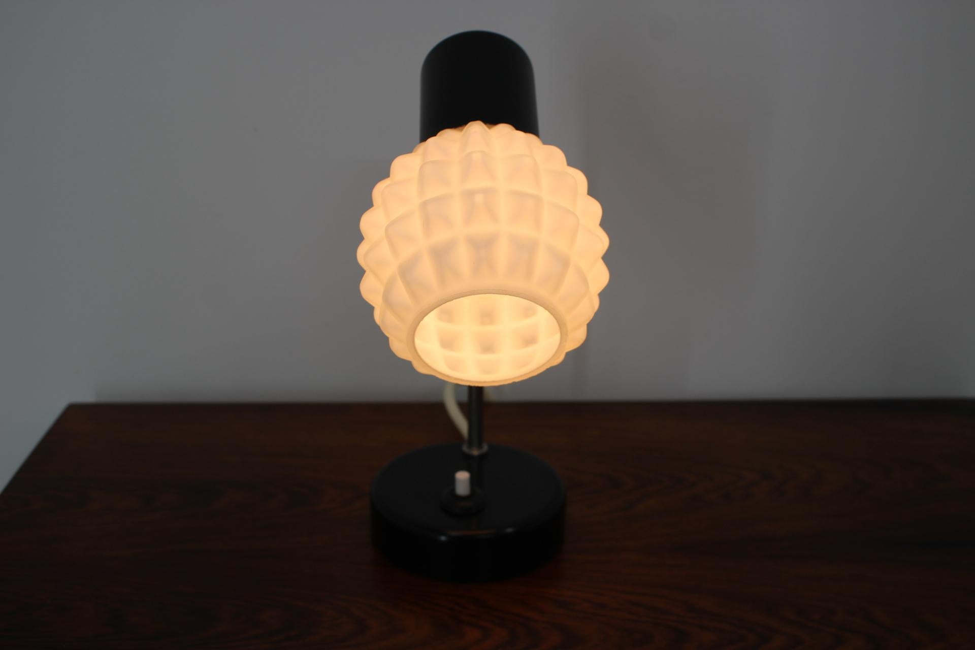 Midcentury Table Lamp/Kamenicky Senov, 1970s 1