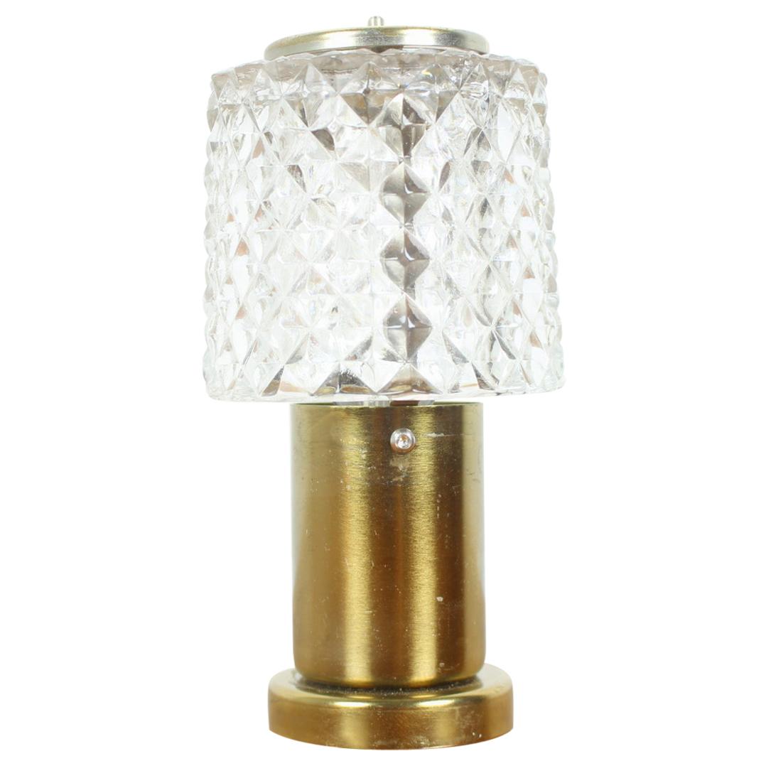 Midcentury Table Lamp Kamenický Šenov Preciosa, 1970s