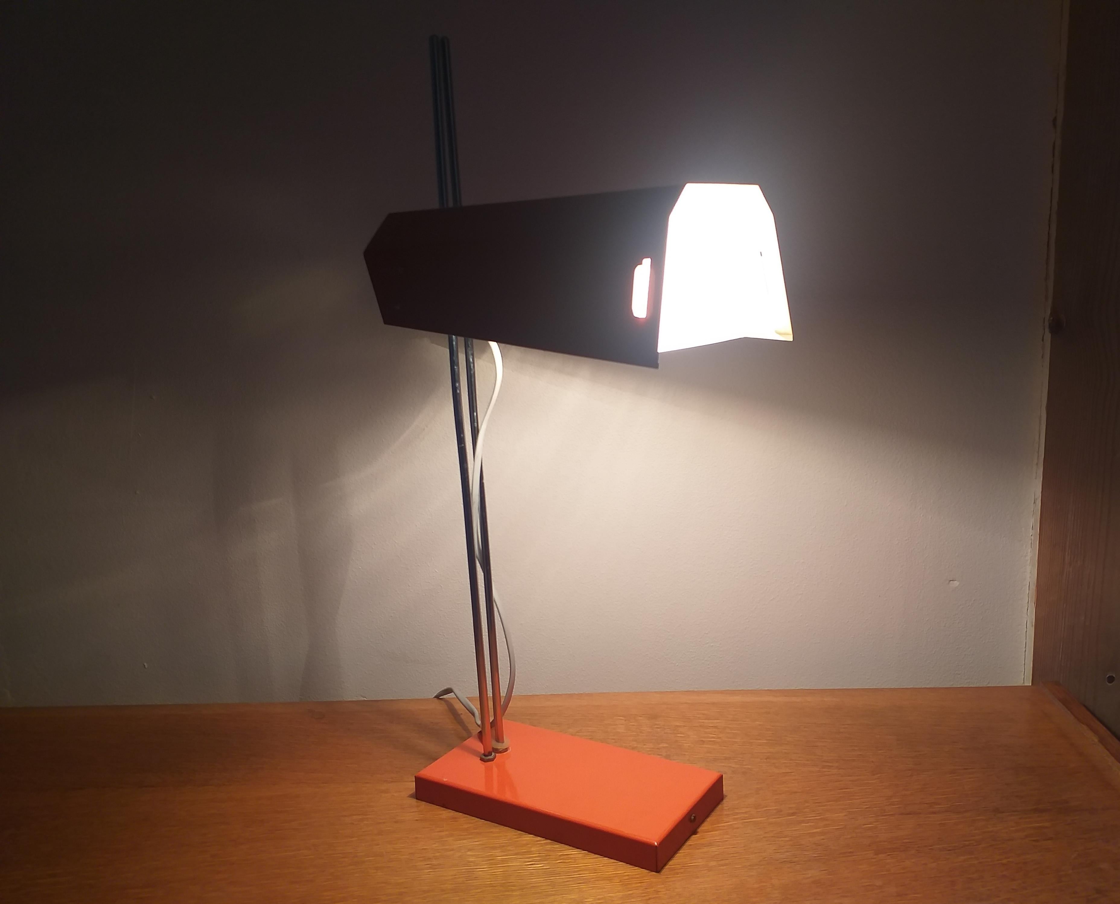 Midcentury Table Lamp Lidokov Designed by Josef Hurka, 1970s For Sale 2