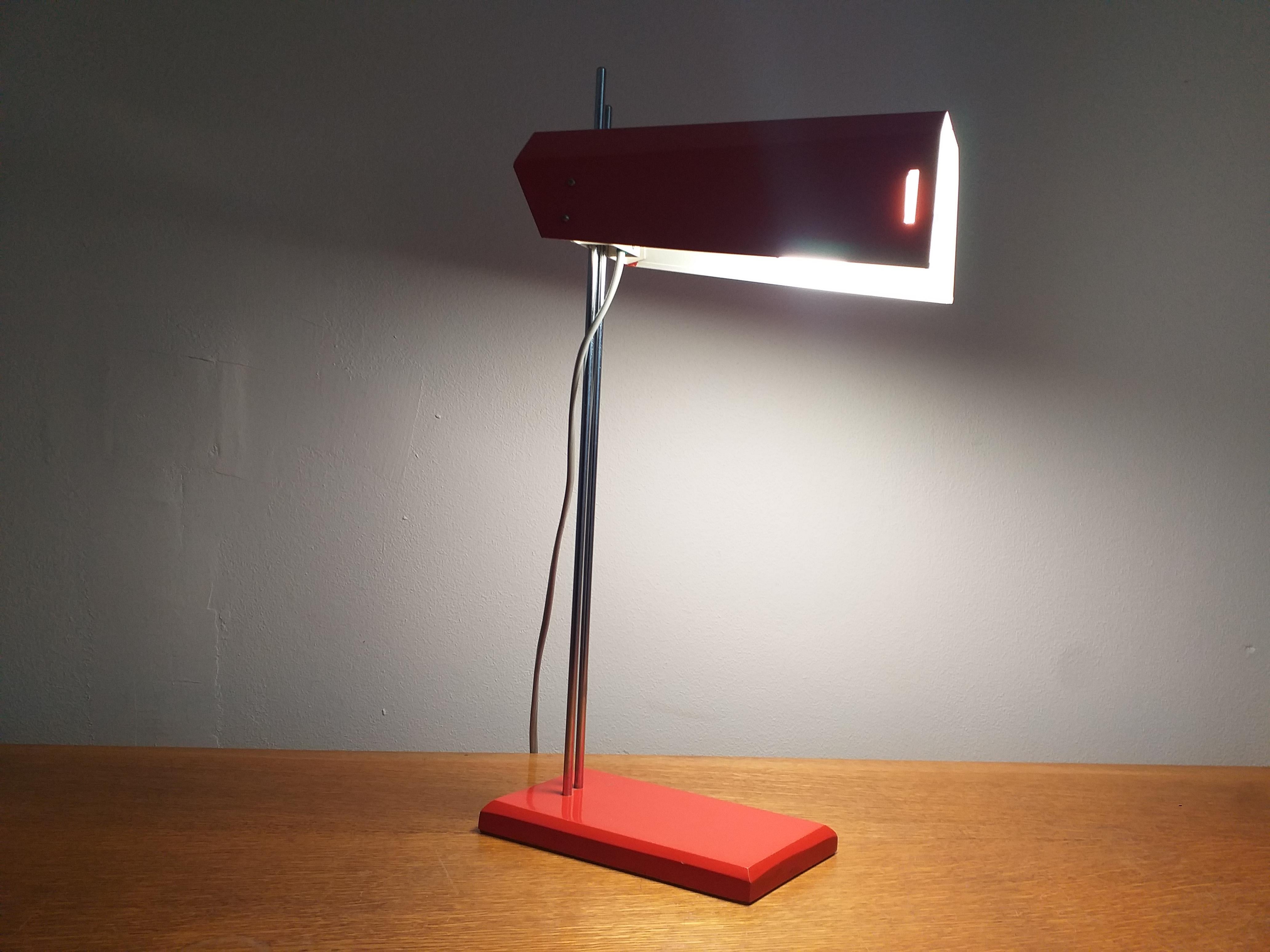 Midcentury Table Lamp Lidokov Designed by Josef Hurka, 1970s For Sale 3