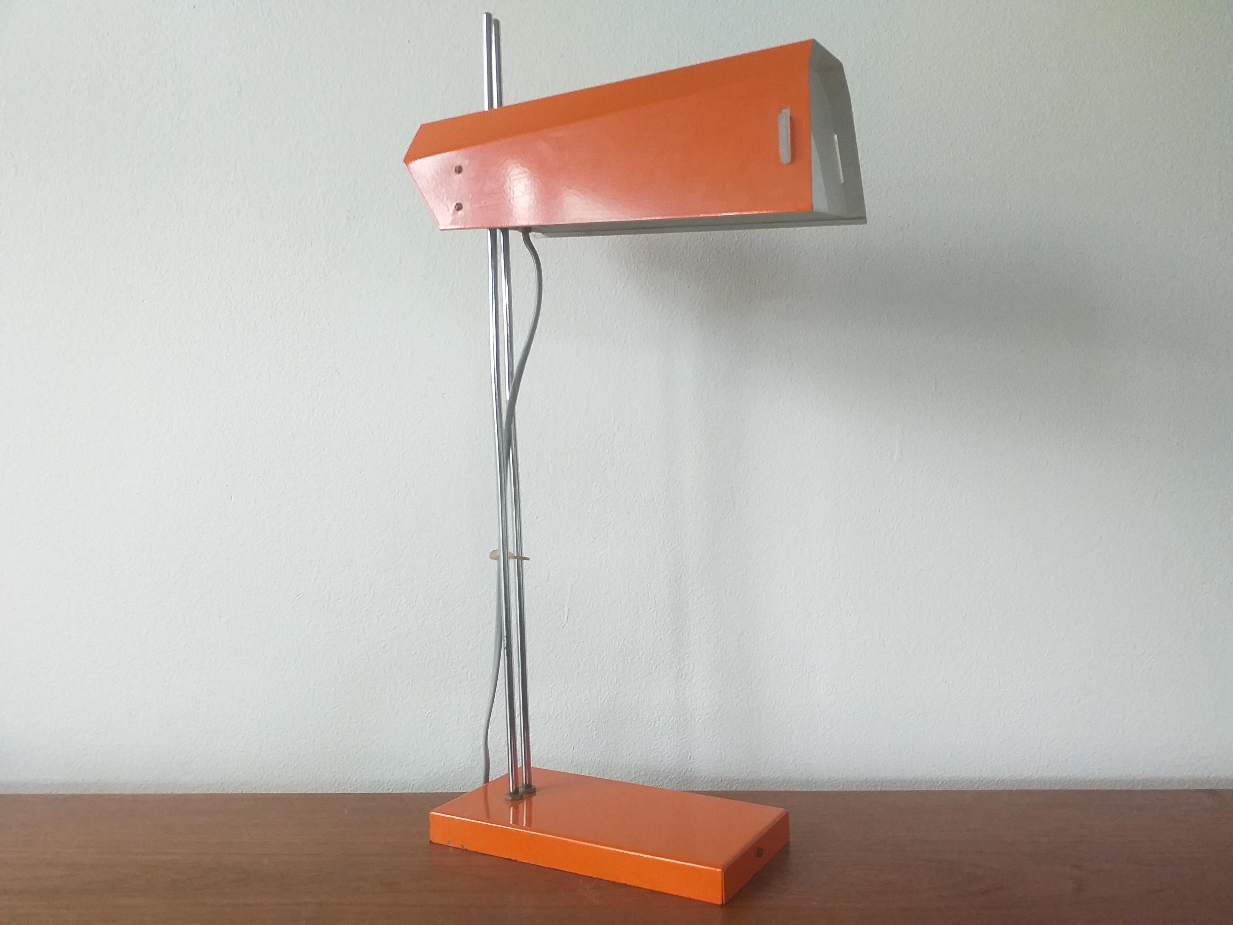 Midcentury Table Lamp Lidokov Designed by Josef Hurka, 1970s In Good Condition For Sale In Praha, CZ
