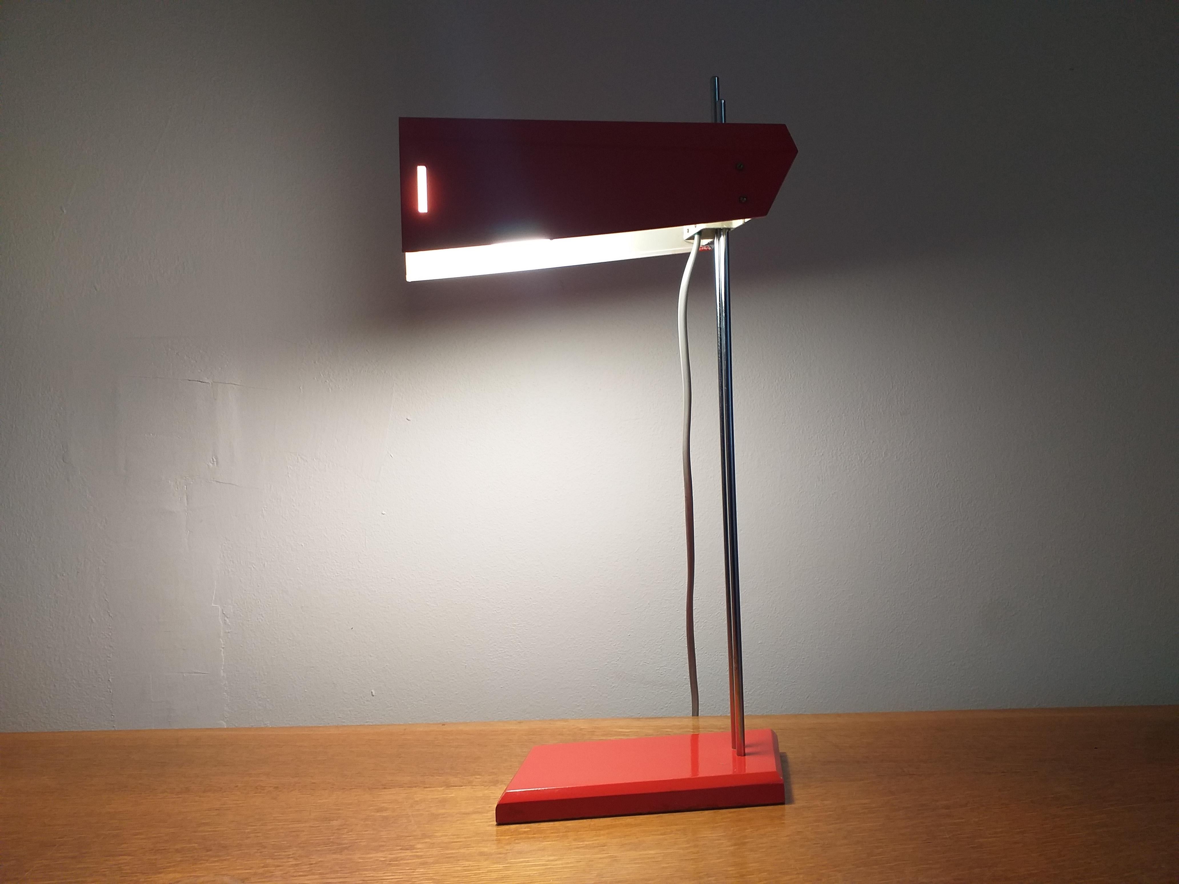 Midcentury Table Lamp Lidokov Designed by Josef Hurka, 1970s For Sale 1