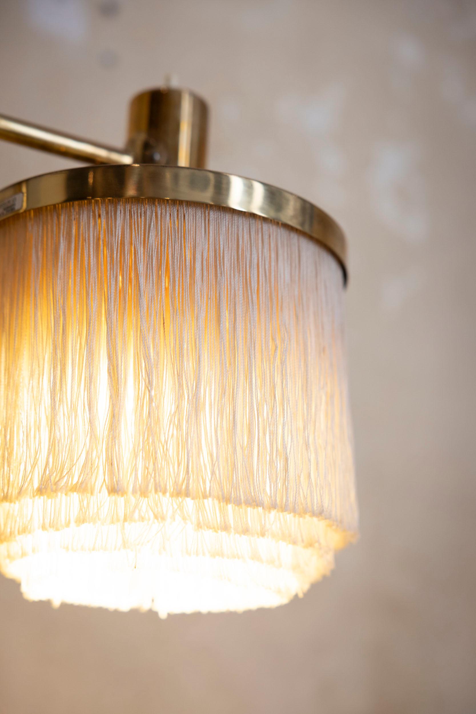 Lampe de table du milieu du siècle modèle B140 à franges par Hans-Agne Jakobsson, Suède, années 1960 en vente 5
