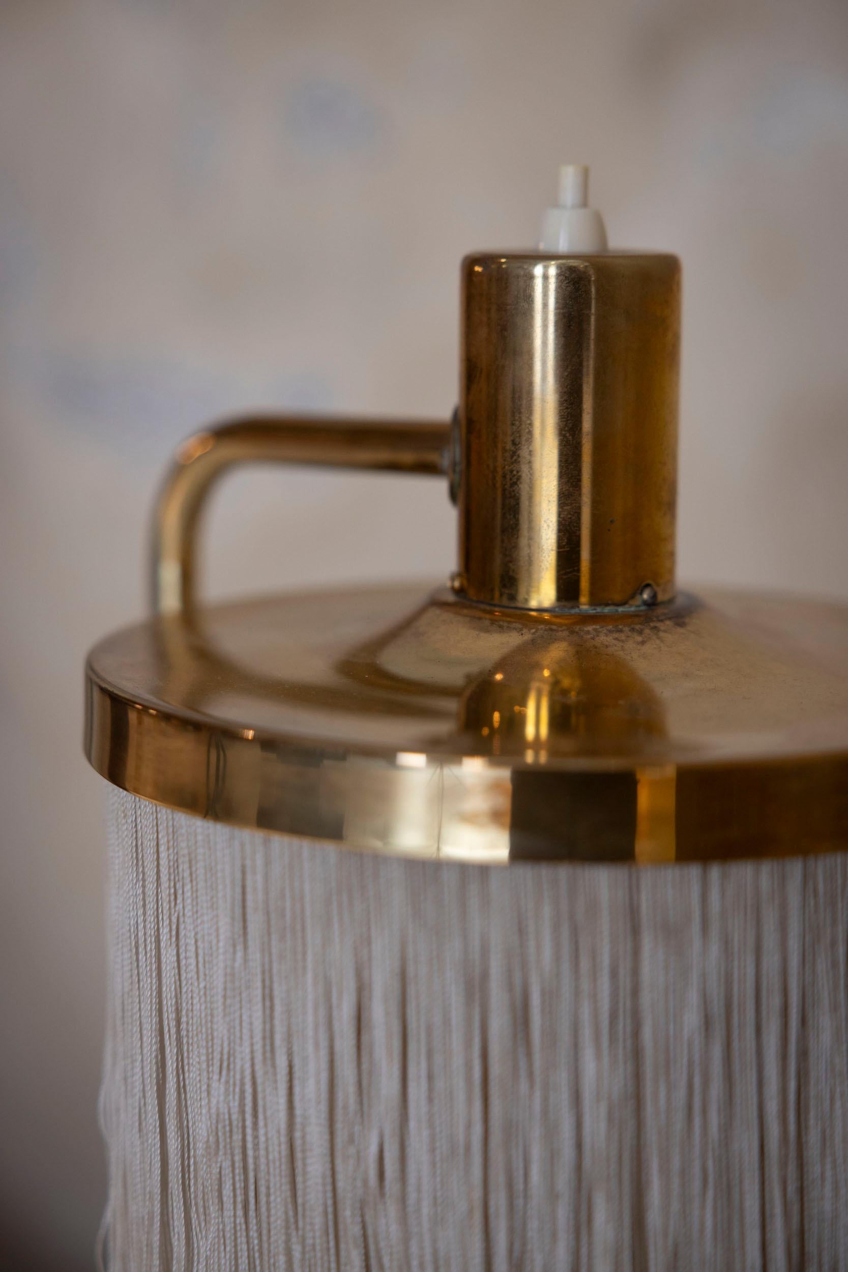 Lampe de table du milieu du siècle modèle B140 à franges par Hans-Agne Jakobsson, Suède, années 1960 en vente 8