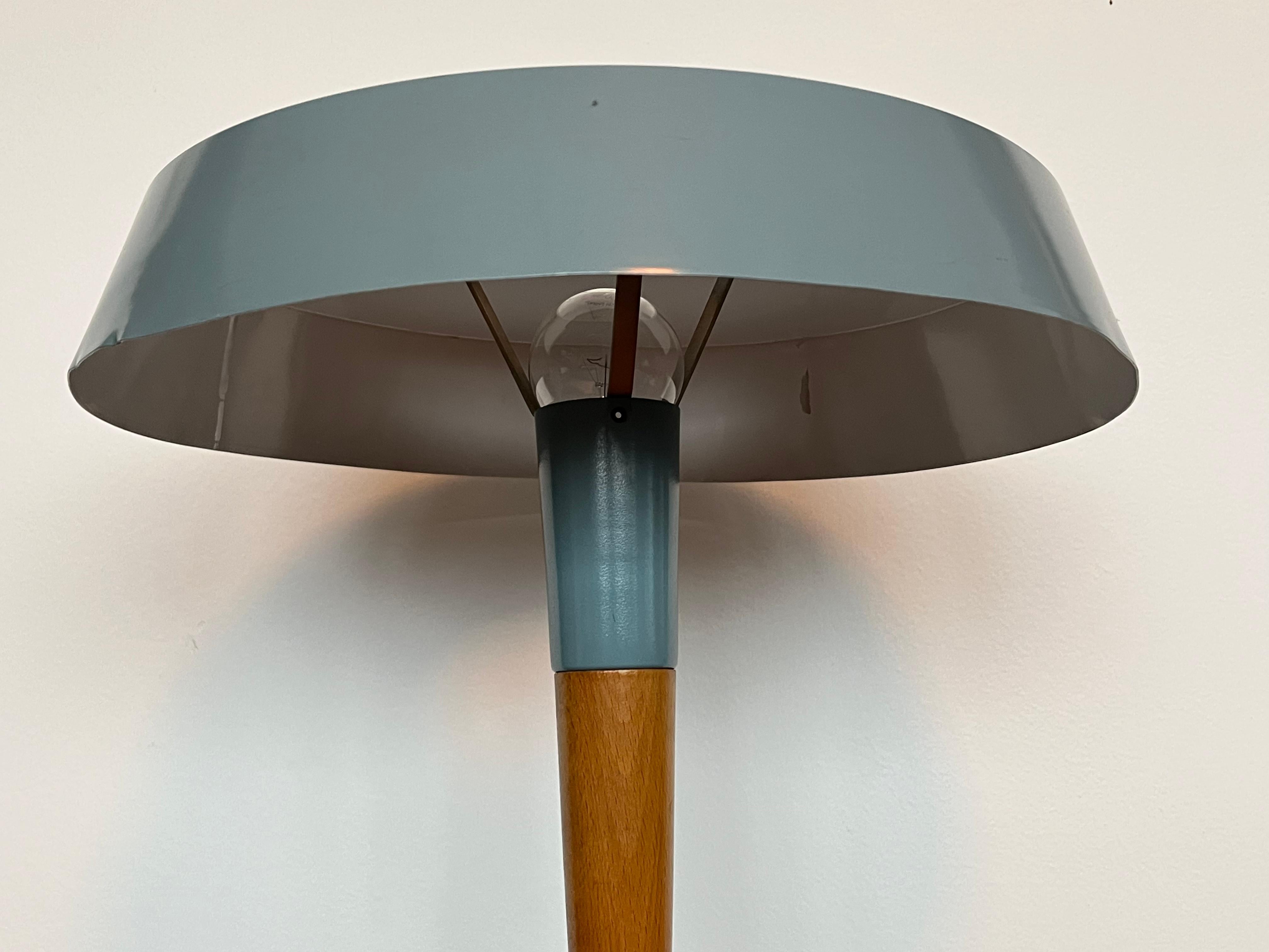 Lacquered Midcentury Table Lamp Mushroom Kamenicky Senov by Josef Hejtman, 1970s For Sale
