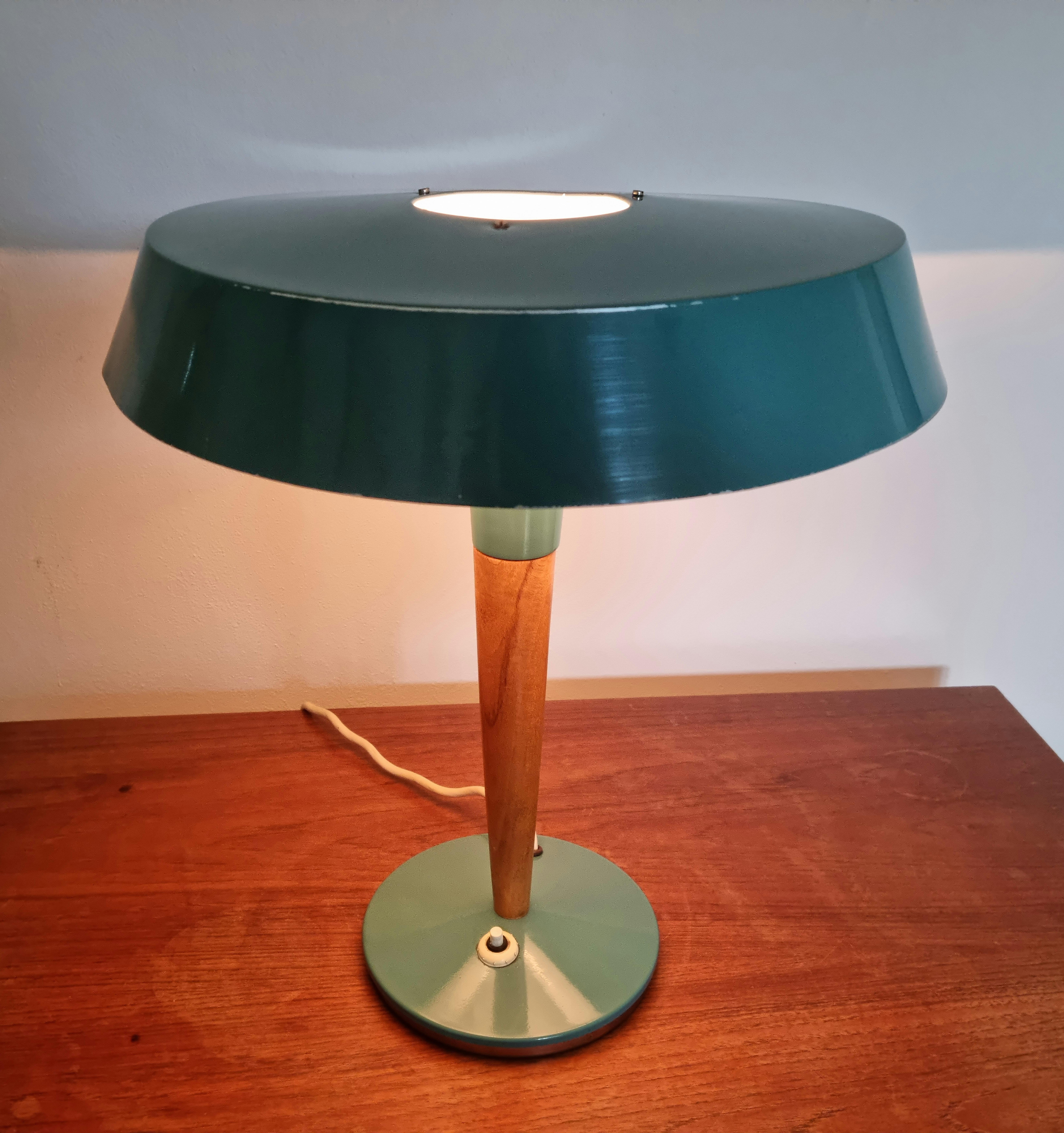 Midcentury Table Lamp Mushroom Kamenicky Senov, Josef Hejtman, 1970s 4