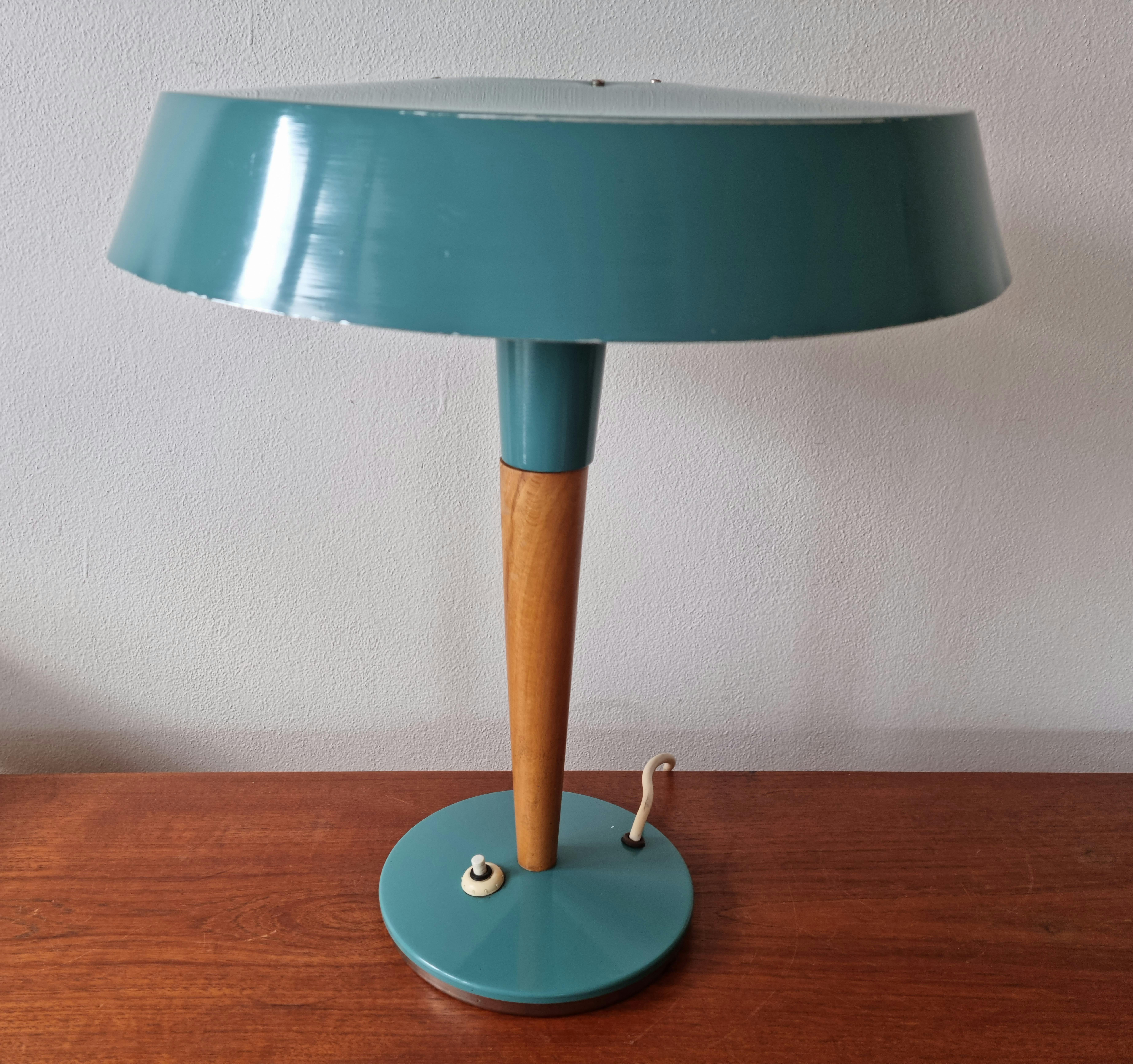 Midcentury Table Lamp Mushroom Kamenicky Senov, Josef Hejtman, 1970s 1