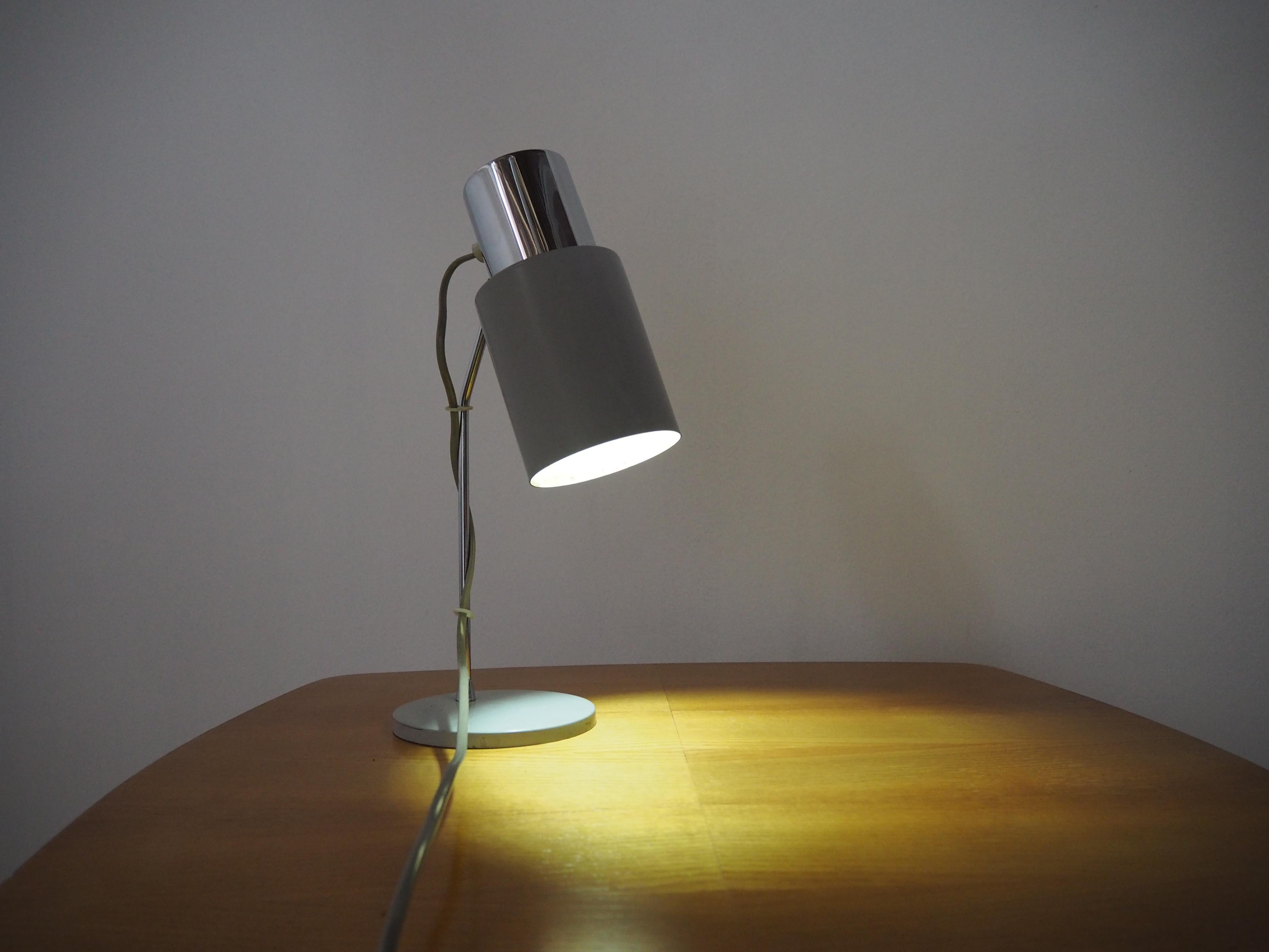 Midcentury Table Lamp Napako, Designed by Josef Hurka , 1970s In Fair Condition In Praha, CZ